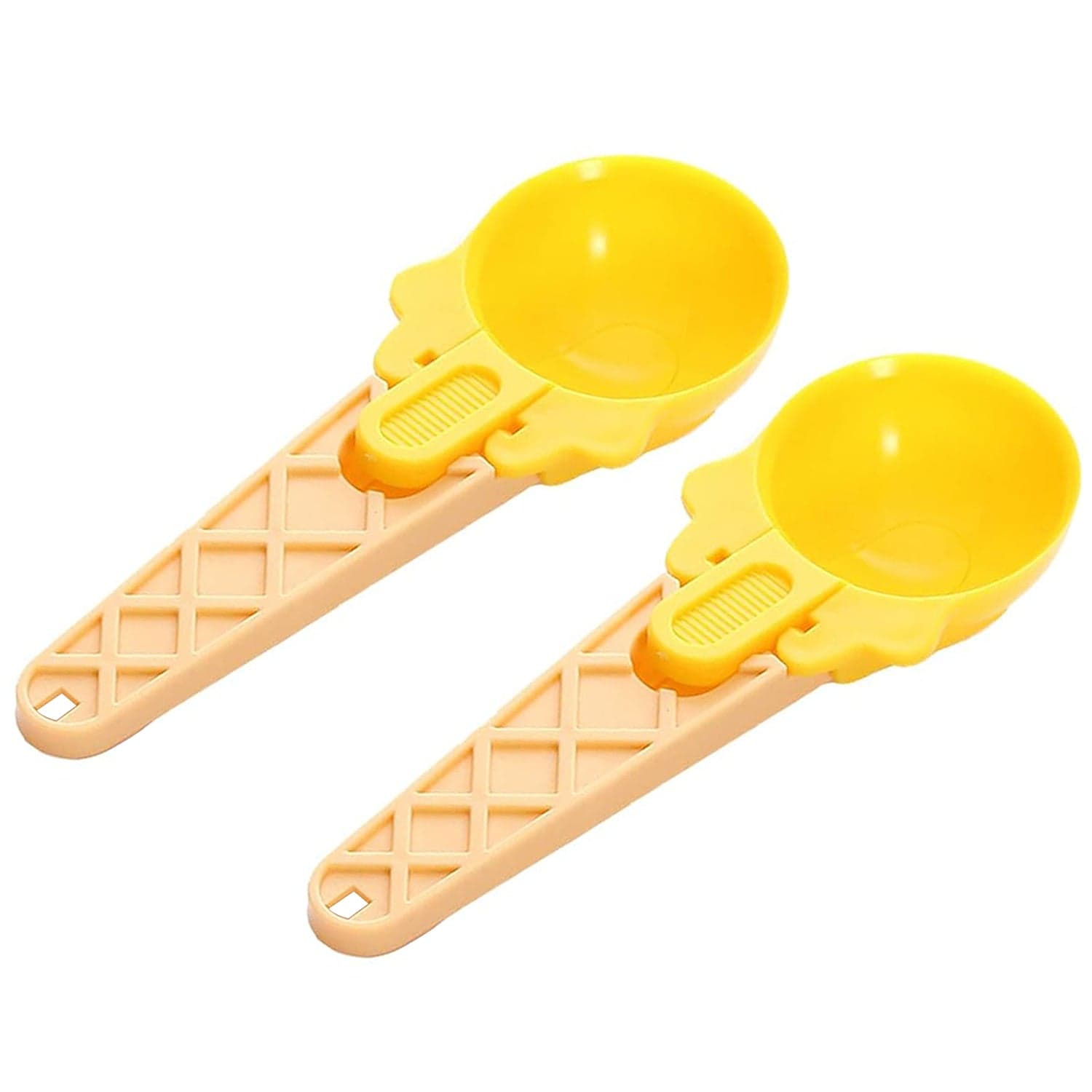 2-Piece Plastic Ice Cream & Watermelon Scooper with Trigger Dipper thumbnail 3