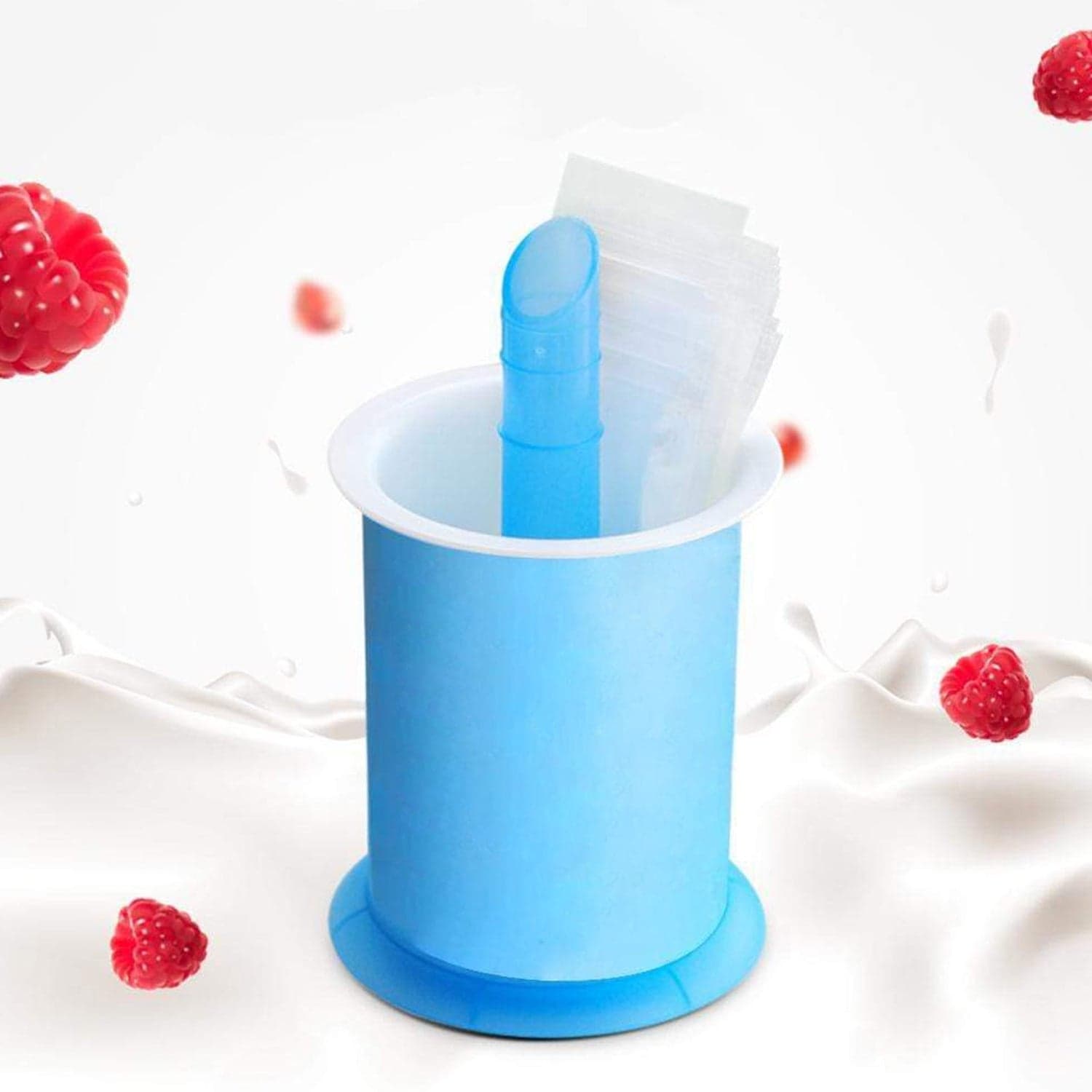 DIY Manual Popsicle Maker of Reusable Ice Cream Mold (Approx 20 Pcs Packing Bag) thumbnail 3
