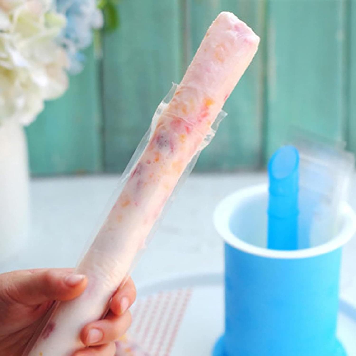 DIY Manual Popsicle Maker of Reusable Ice Cream Mold (Approx 20 Pcs Packing Bag) thumbnail 8