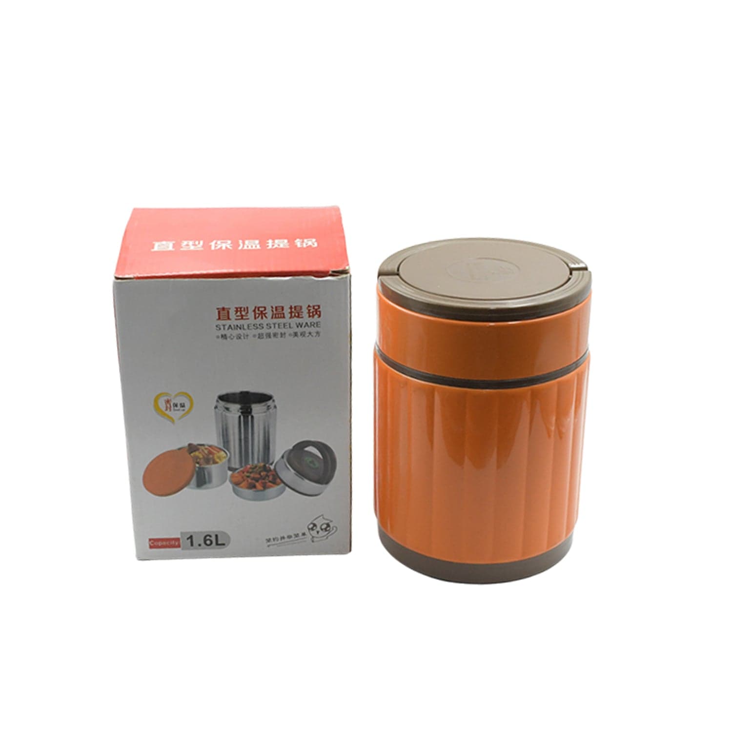 Leak-Proof Thermos Flask For Hot Food, Warm Soup Cup, Vacuum Insulated Lunch Box, Food Box For Thermal Container For Food Stainless Steel thumbnail 5
