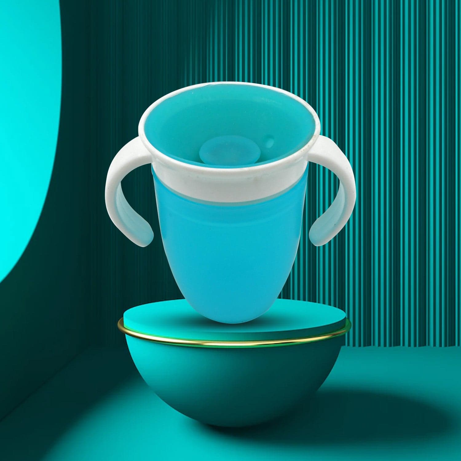 360 Degree Magic Cup Baby And Sippy Cup (1 Pc 207Ml) thumbnail 3
