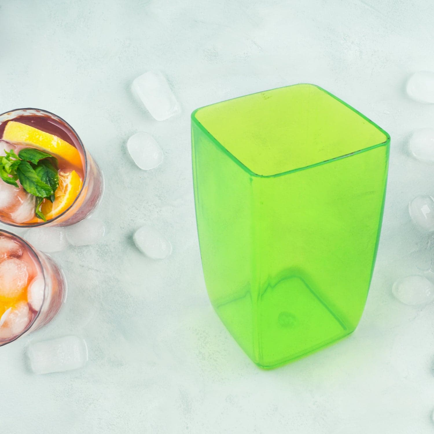 Multi-Purpose Unbreakable Plastic Mini Juice / Water Glass Bathroom Tumbler Cup Unbreakable Dental Rinsing Cup (1 Pc) thumbnail 5
