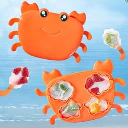 Crab Ice Mold of Silicone Ice Cream & sicle Mold for Kids (1 Pc)
