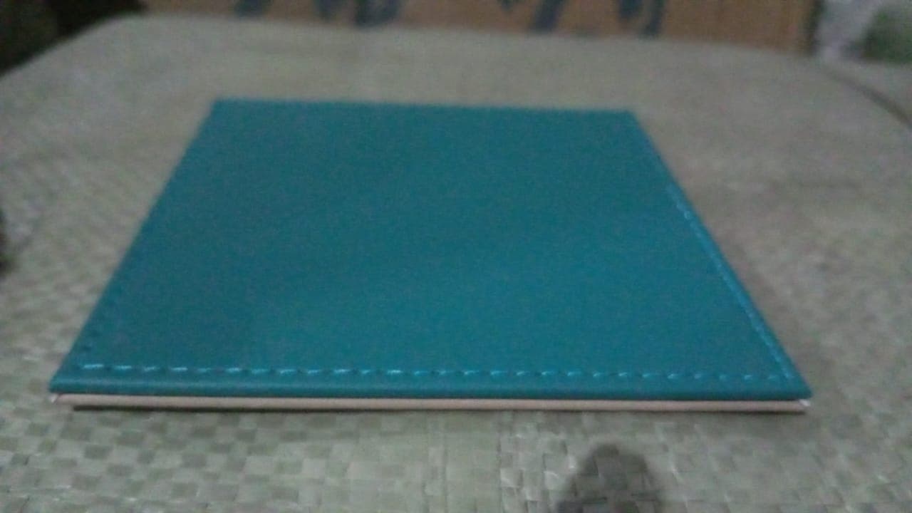 Square Leather Tea Coaster of Durable Dining Table Accessory (1 Pc) thumbnail 6