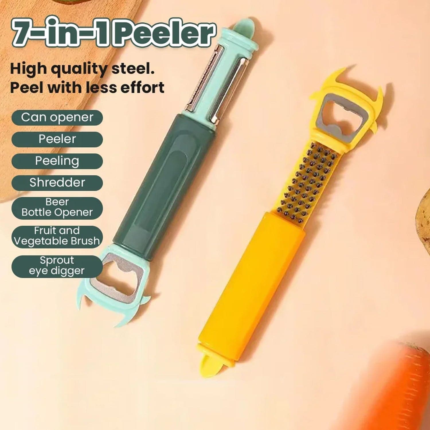 Multifunctional Vegetable Fruit Peelers thumbnail 5
