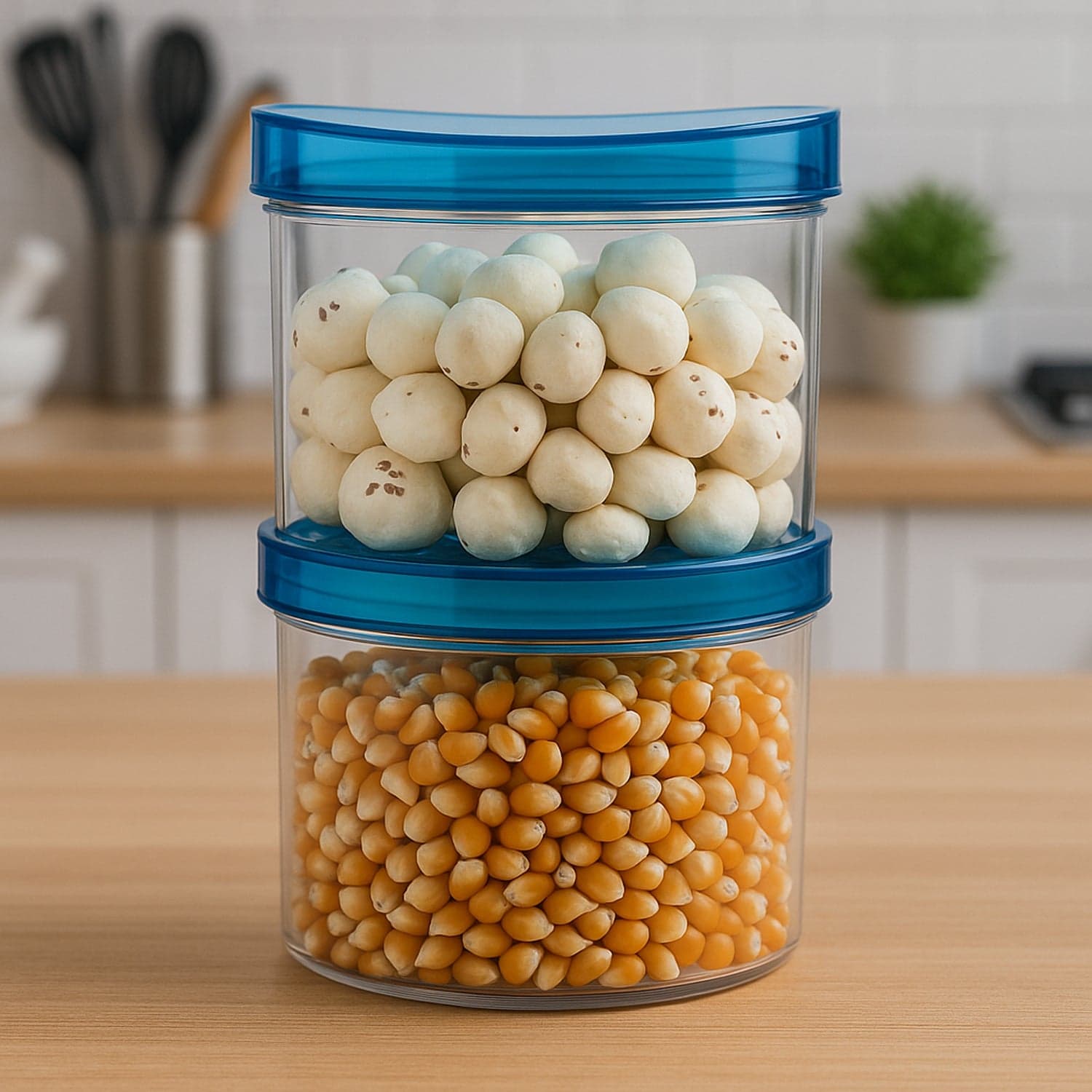 Air Tight & Unbreakable Kitchen Jar Set Food Storage Containers For Dry Fruits thumbnail 3