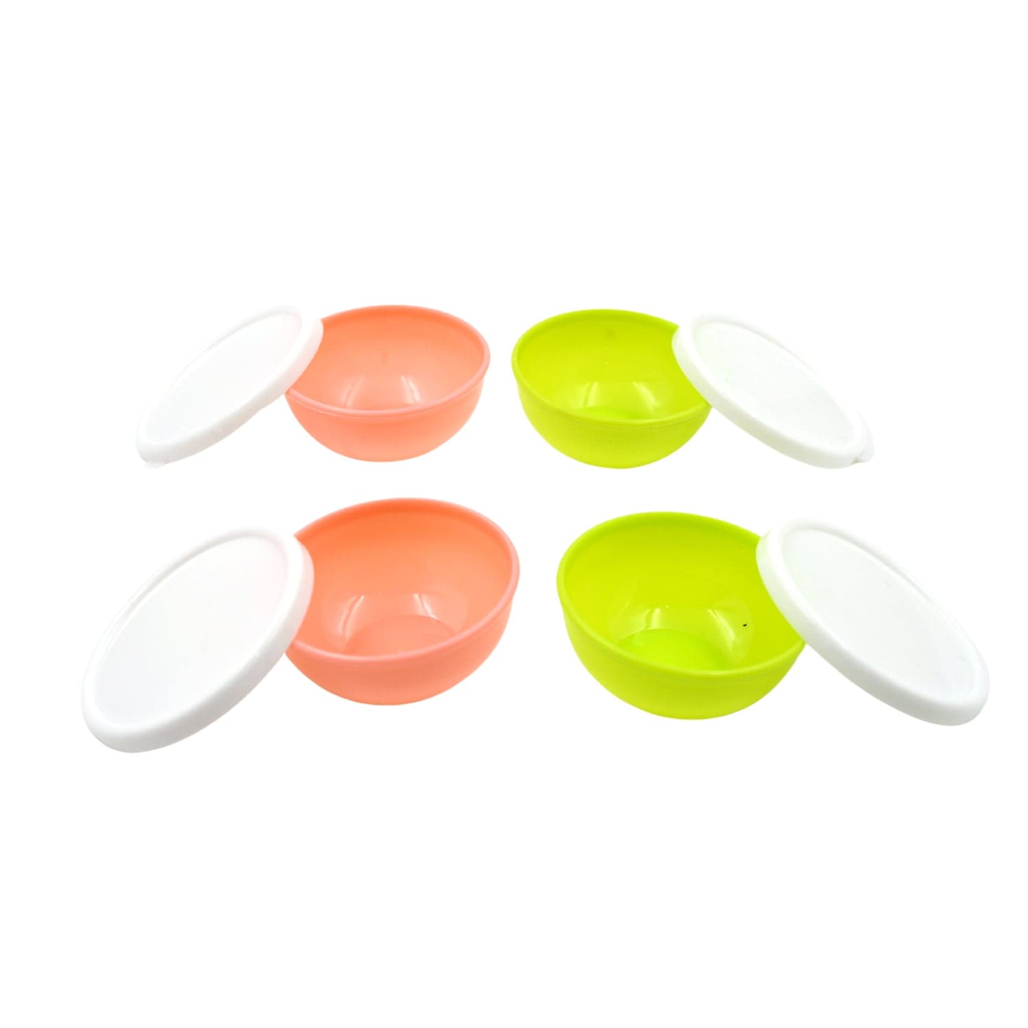 Multipurpose Small Round Plastic Bowl / Katori With Lid thumbnail 3