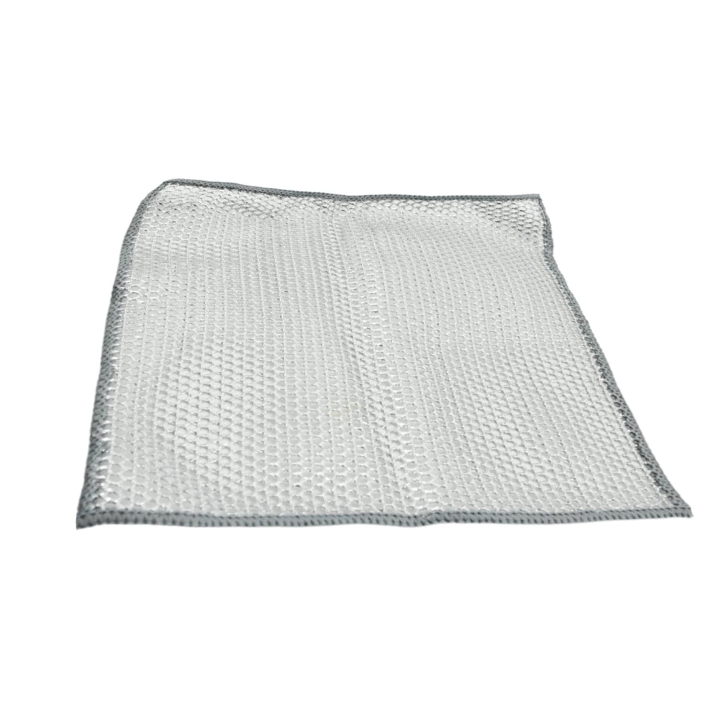 Double-Sided Microfiber Cloth & Stainless Steel Scrubber Of Non-Scratch Wire (1 Pc thumbnail 4