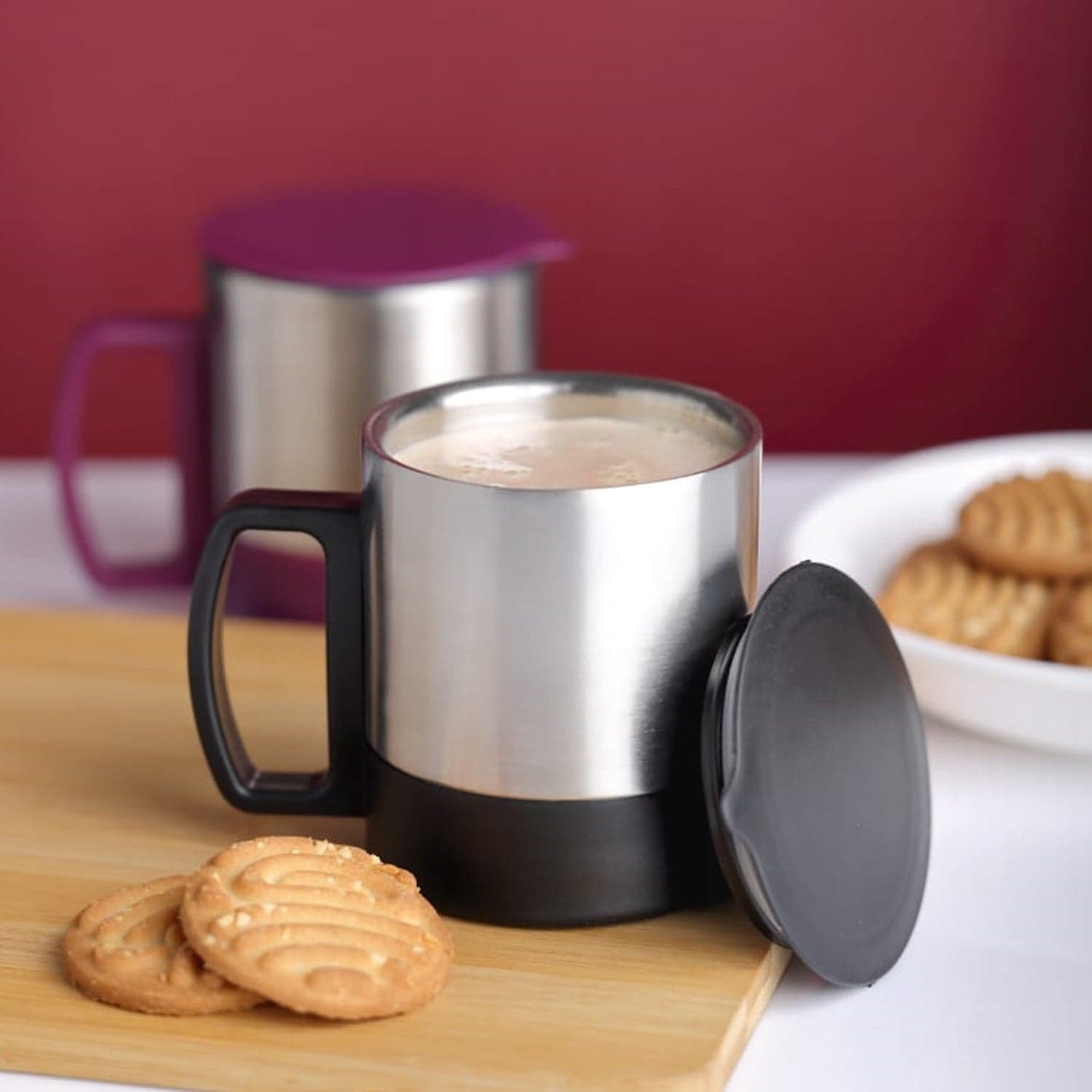 Stainless Steel Coffee/Tea Cup thumbnail 5