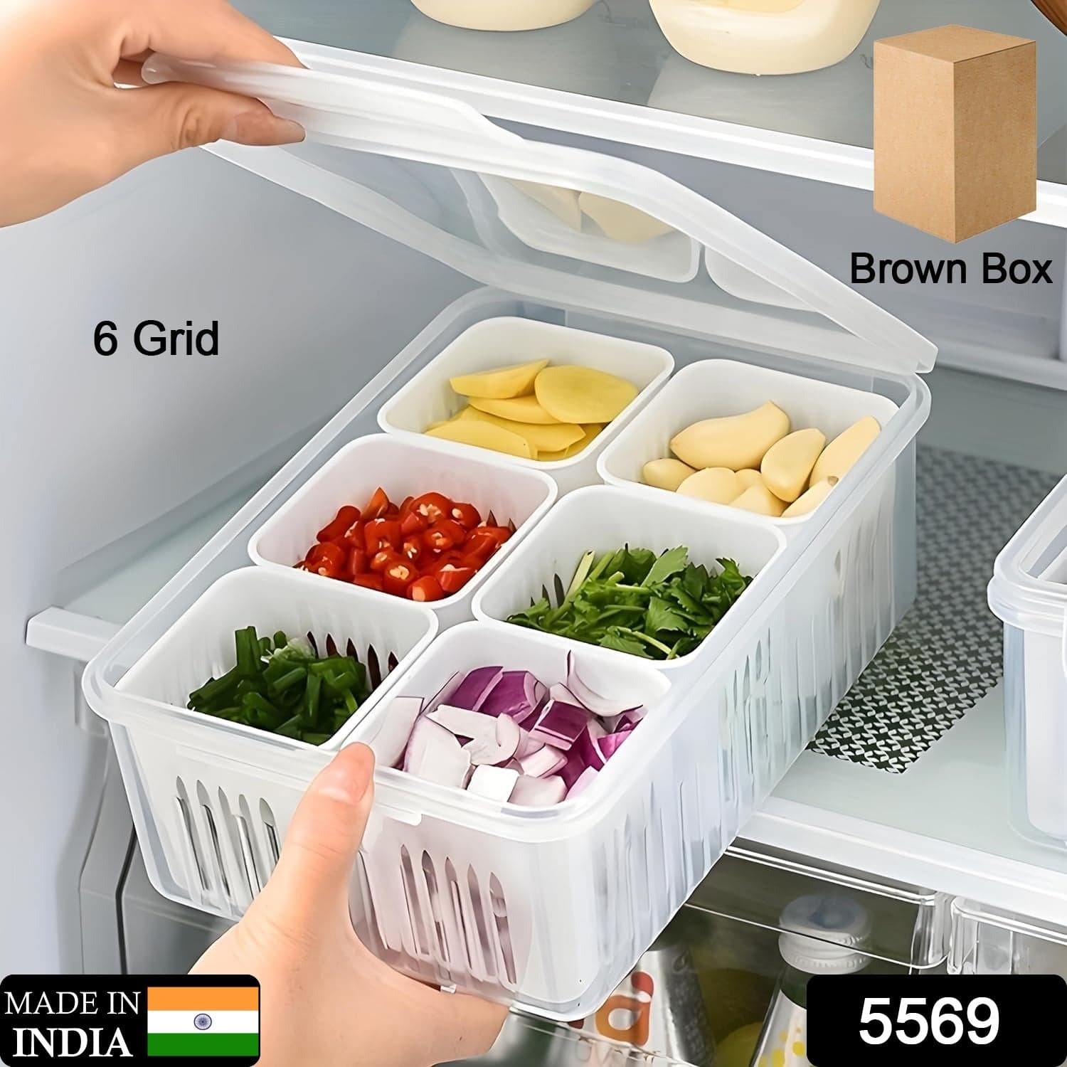 Fridge Storage Boxes Freezer Storage Containers thumbnail 2
