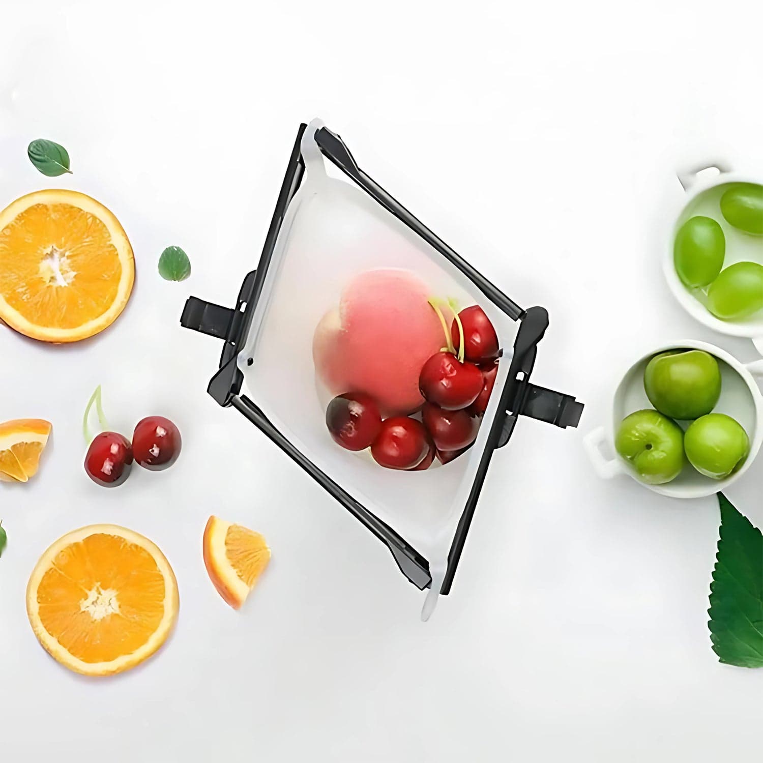 Reusable Silicone Food Storage Bag for Snacks (1 Pc, Leakproof, BPA Free) thumbnail 8
