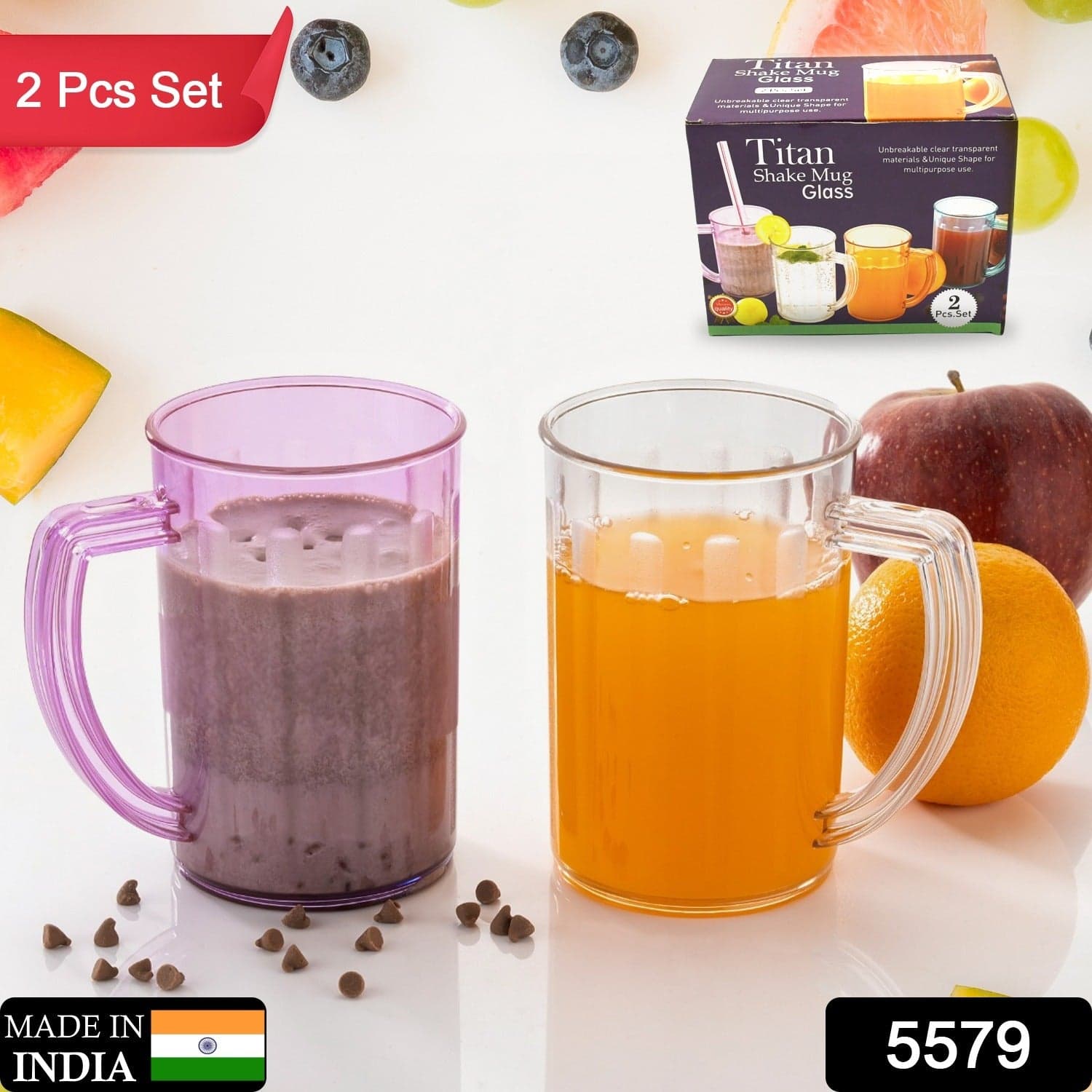 Stylish Juice Glass With Handle thumbnail 2
