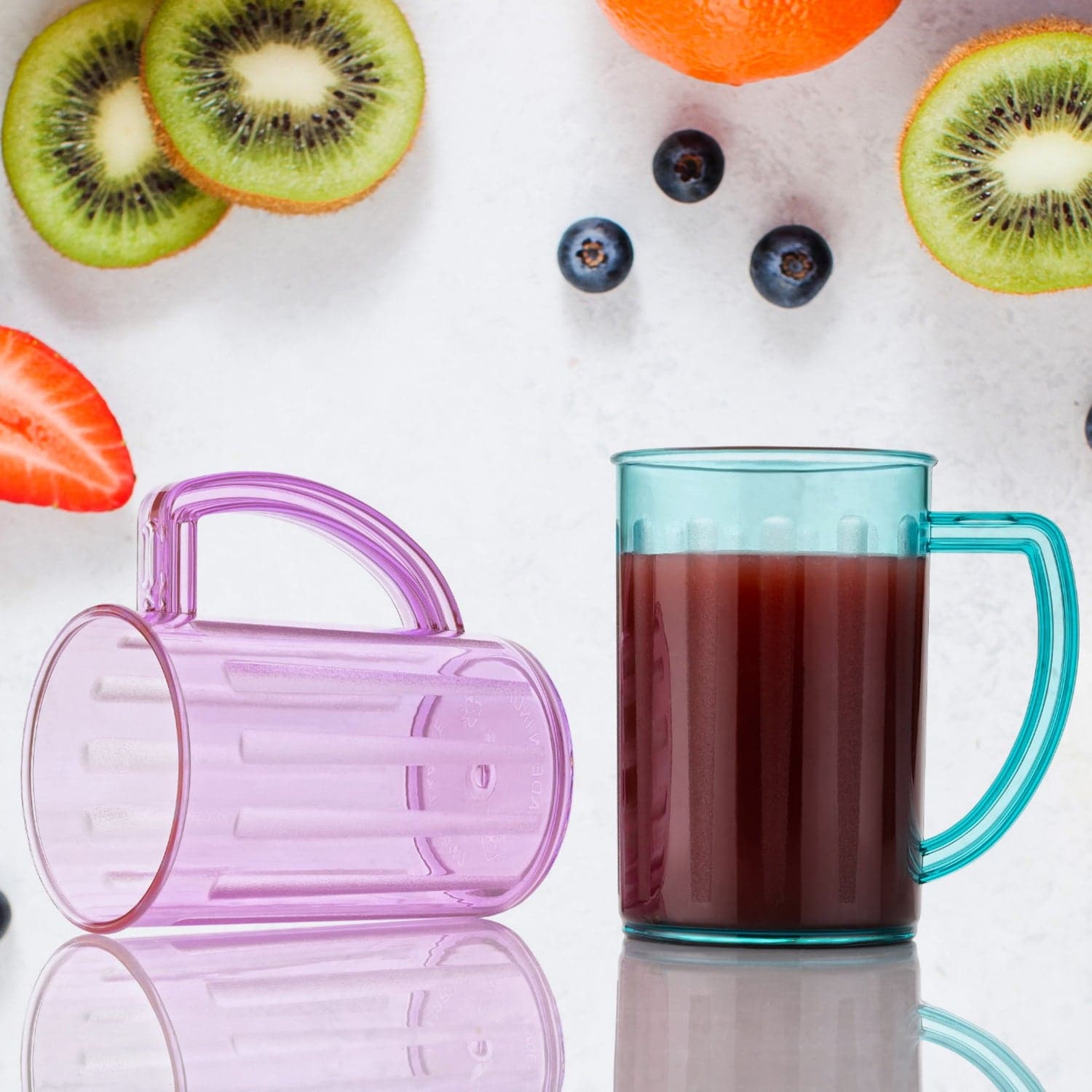 Stylish Juice Glass With Handle thumbnail 3