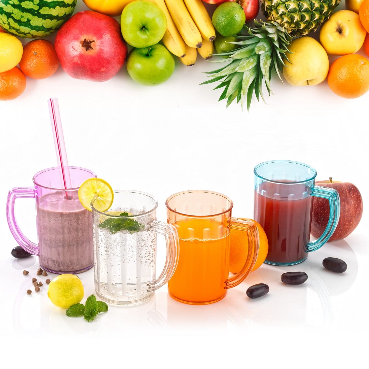Stylish Juice Glass With Handle thumbnail 5