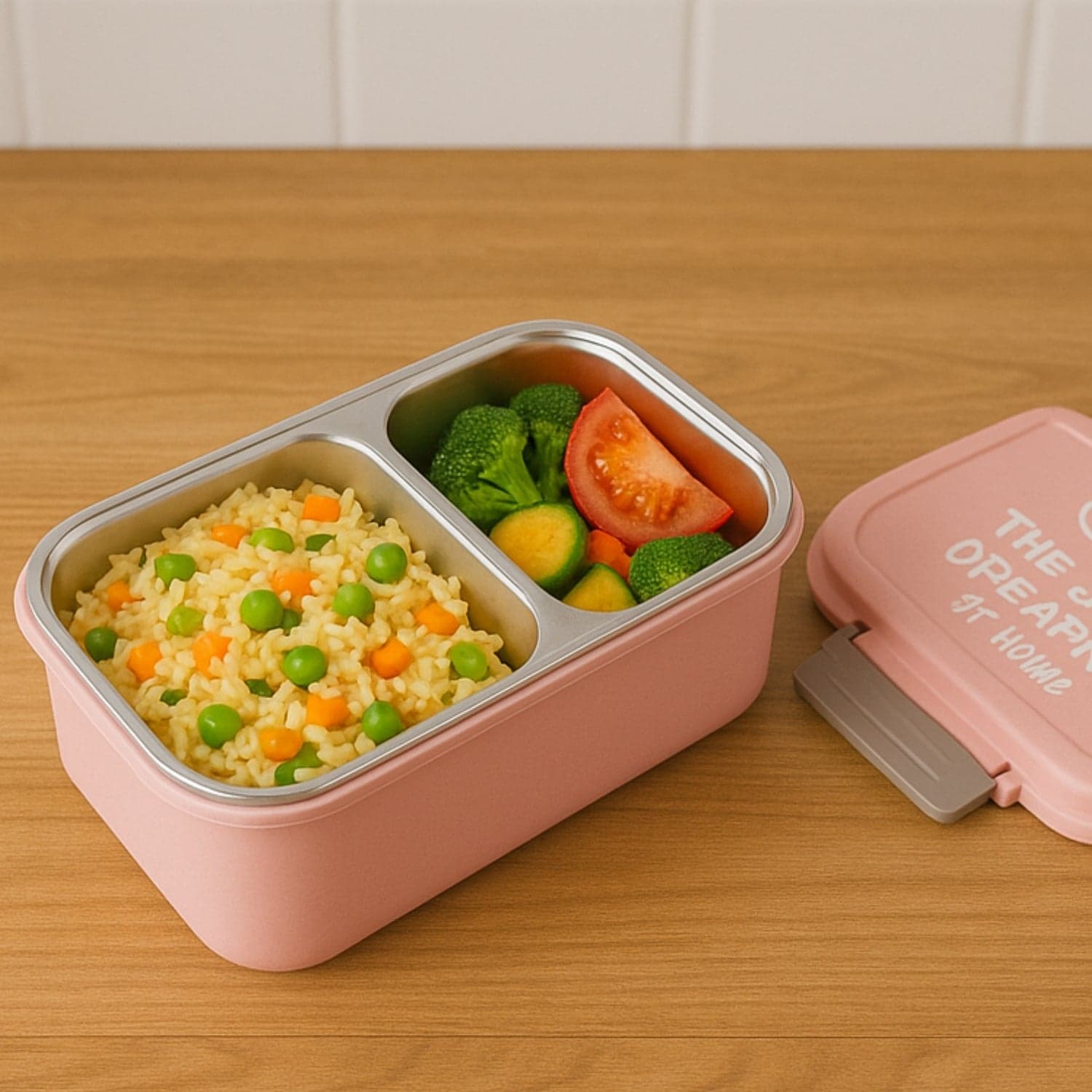 Bpa Free Snack Pack 2 Lunch Box 2 Compartment thumbnail 7