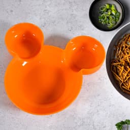 Mickey Mouse Shape Plates For Kids, Bpa Free, & Unbreakable Children'S Food Plate, Kids Bowl, Fruit Plate, Baby Cartoon Bowl Plate, Tableware (1 Pc)