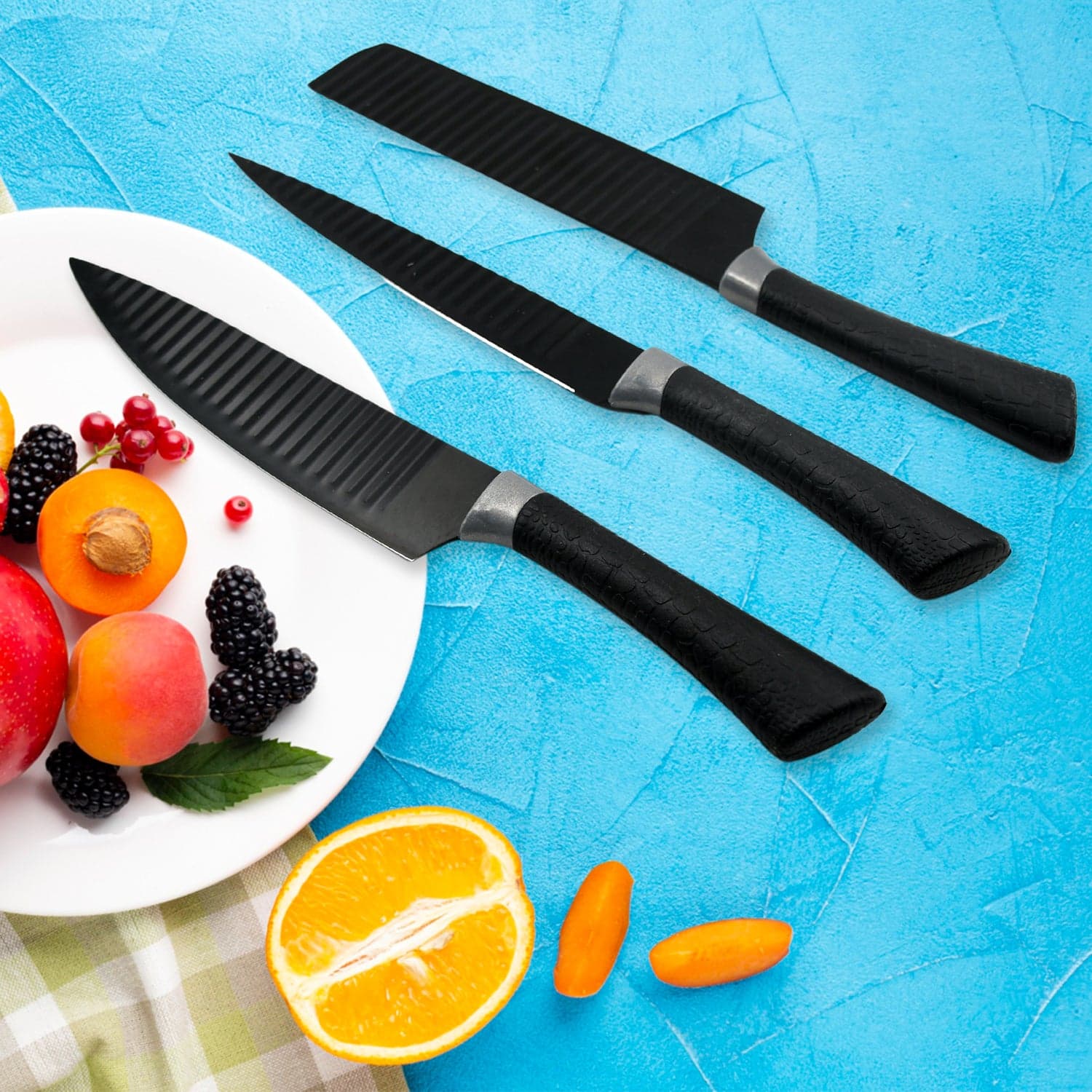6 Pieces Professional Kitchen Knife Set thumbnail 4