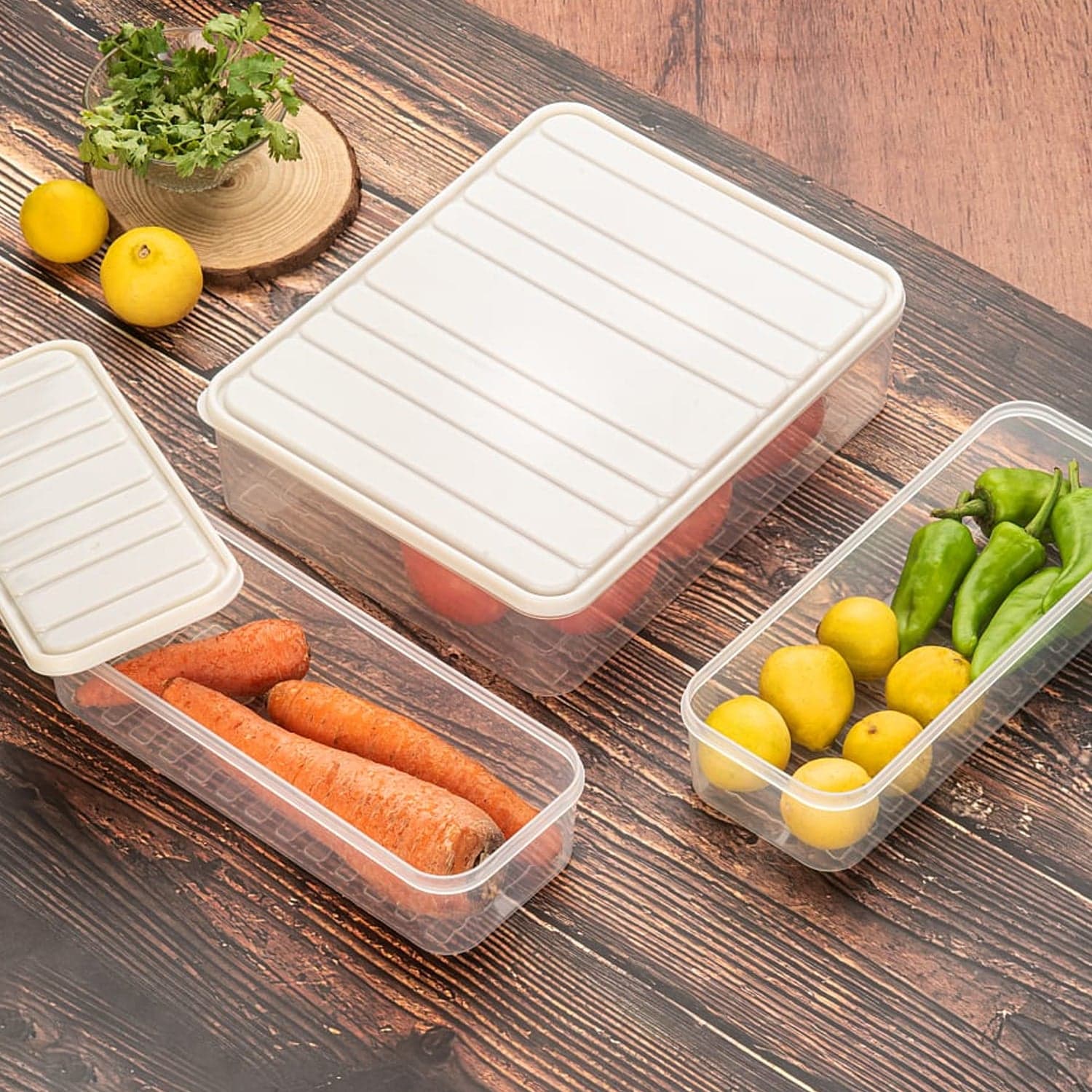 Plastic Food Storage Container For Fridge thumbnail 1