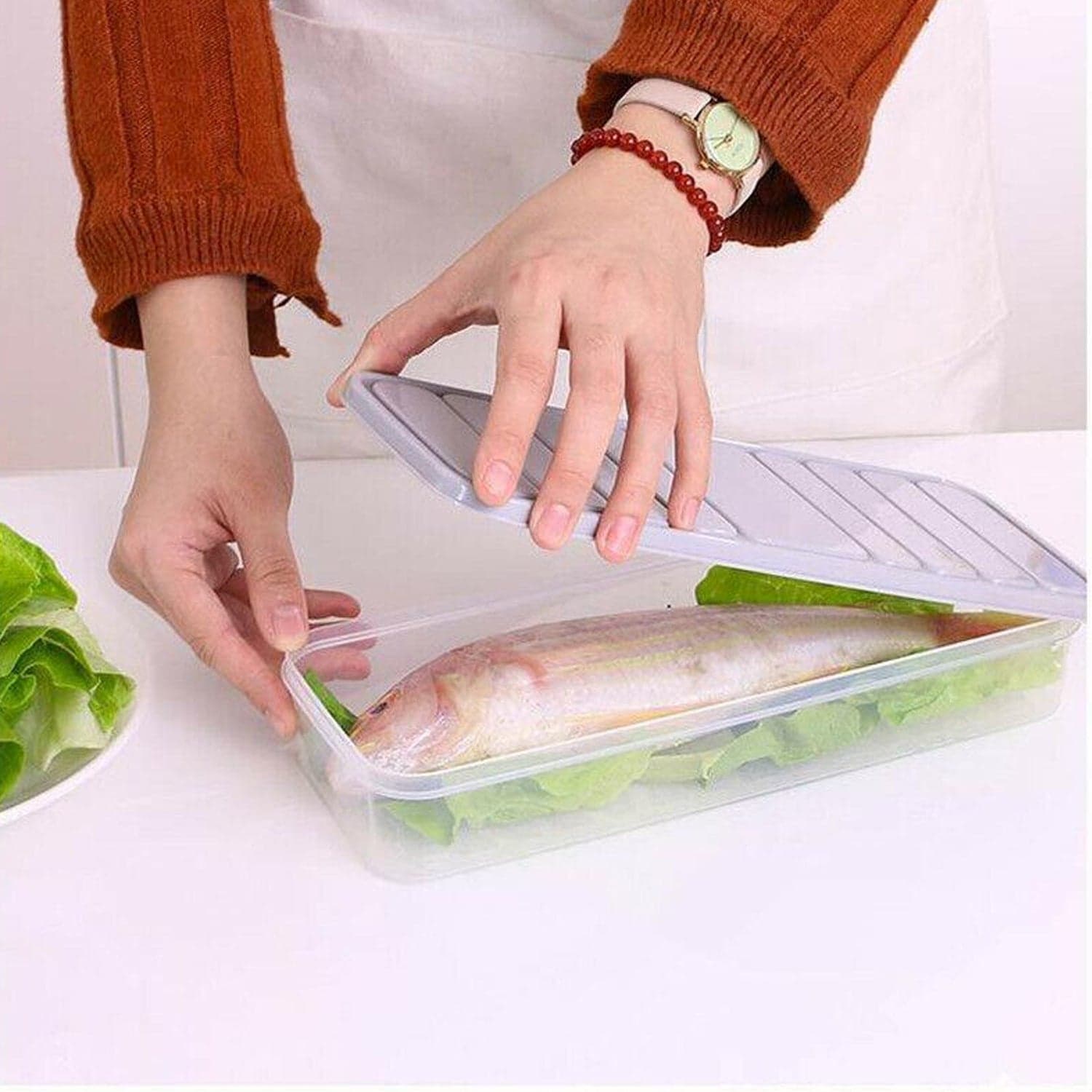 Plastic Food Storage Container For Fridge thumbnail 5