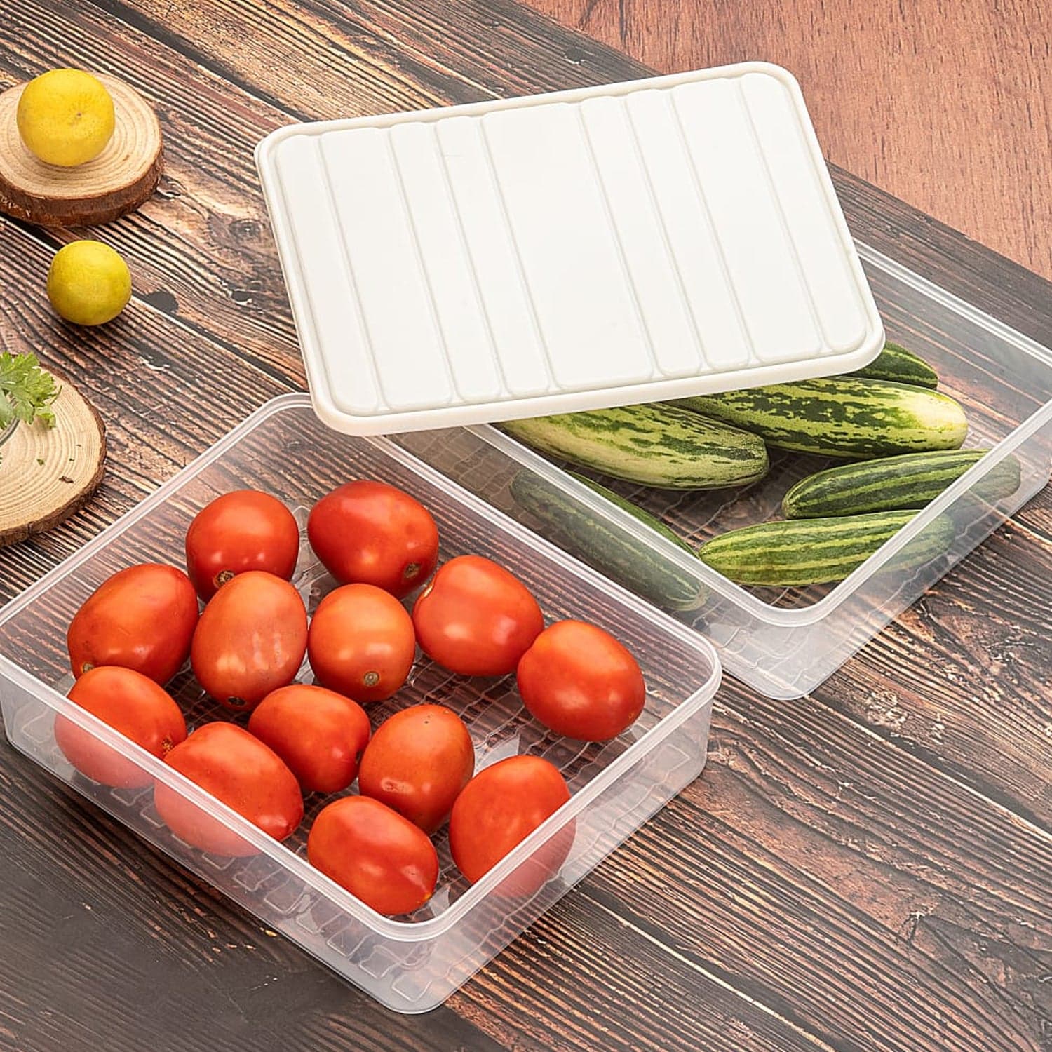 Plastic Food Storage Container For Fridge thumbnail 6