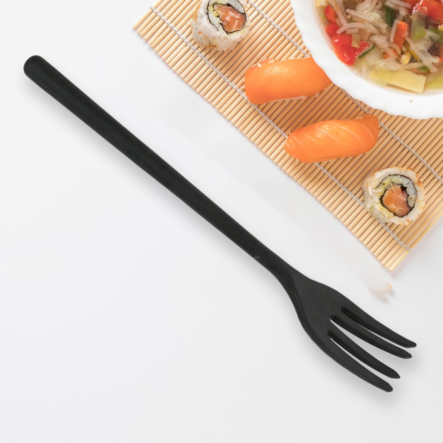 Silicone Flexible Forks, Silicone Cooking Fork Heat Resistant, Multifunctional Nonstick Blending Fork (6 Pcs) thumbnail 7