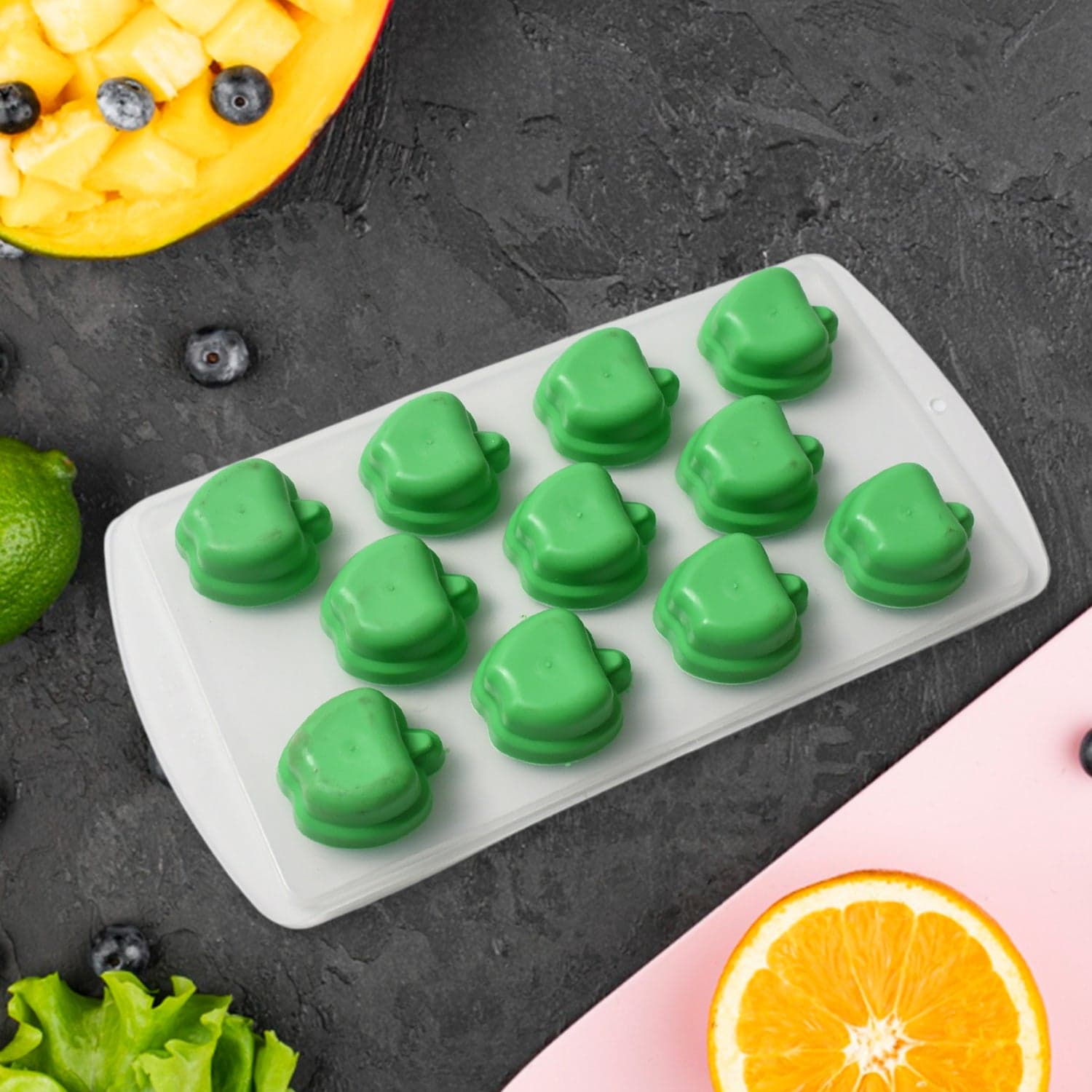 Silicone Mold Ice Cube Tray Creative Sweet Multi Type Ice Tray  ID-5703 thumbnail 4
