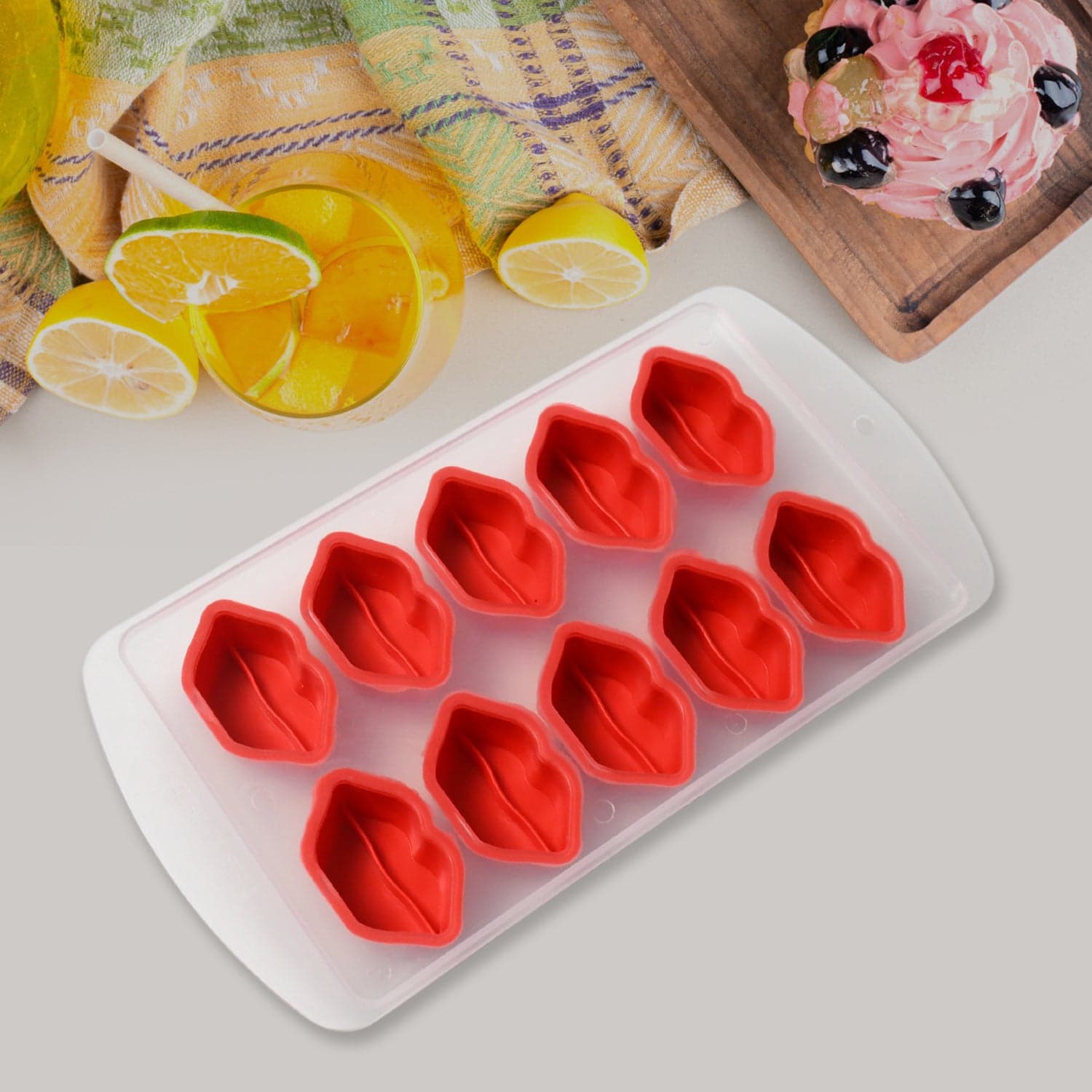 Silicone Mold Ice Cube Tray Creative Sweet Multi Type Ice Tray thumbnail 4