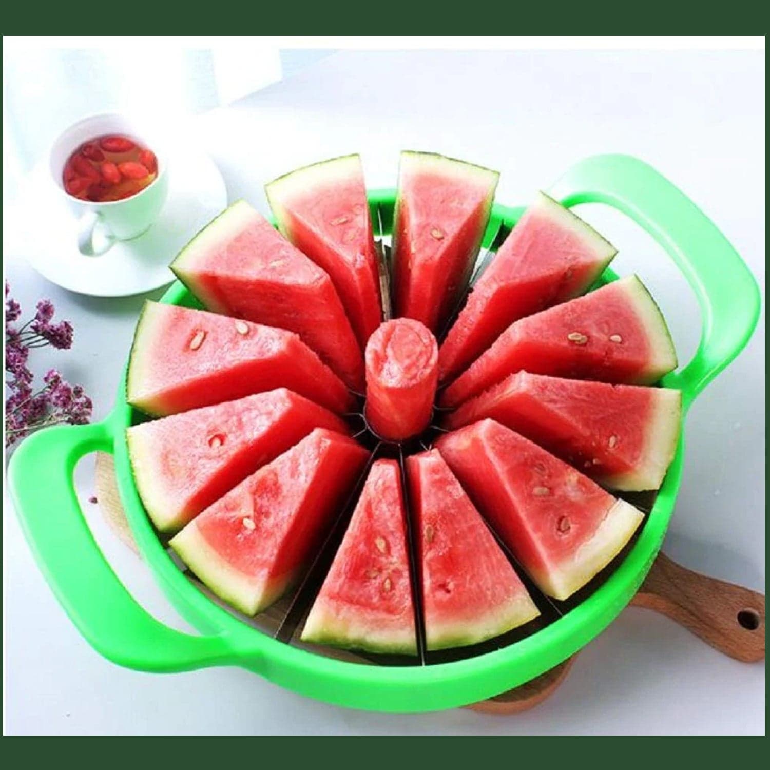Watermelon Cutter Convenient Kitchen Cooking Fruit Cutting Tools Fruit Cutting Slicer Kitchen thumbnail 1
