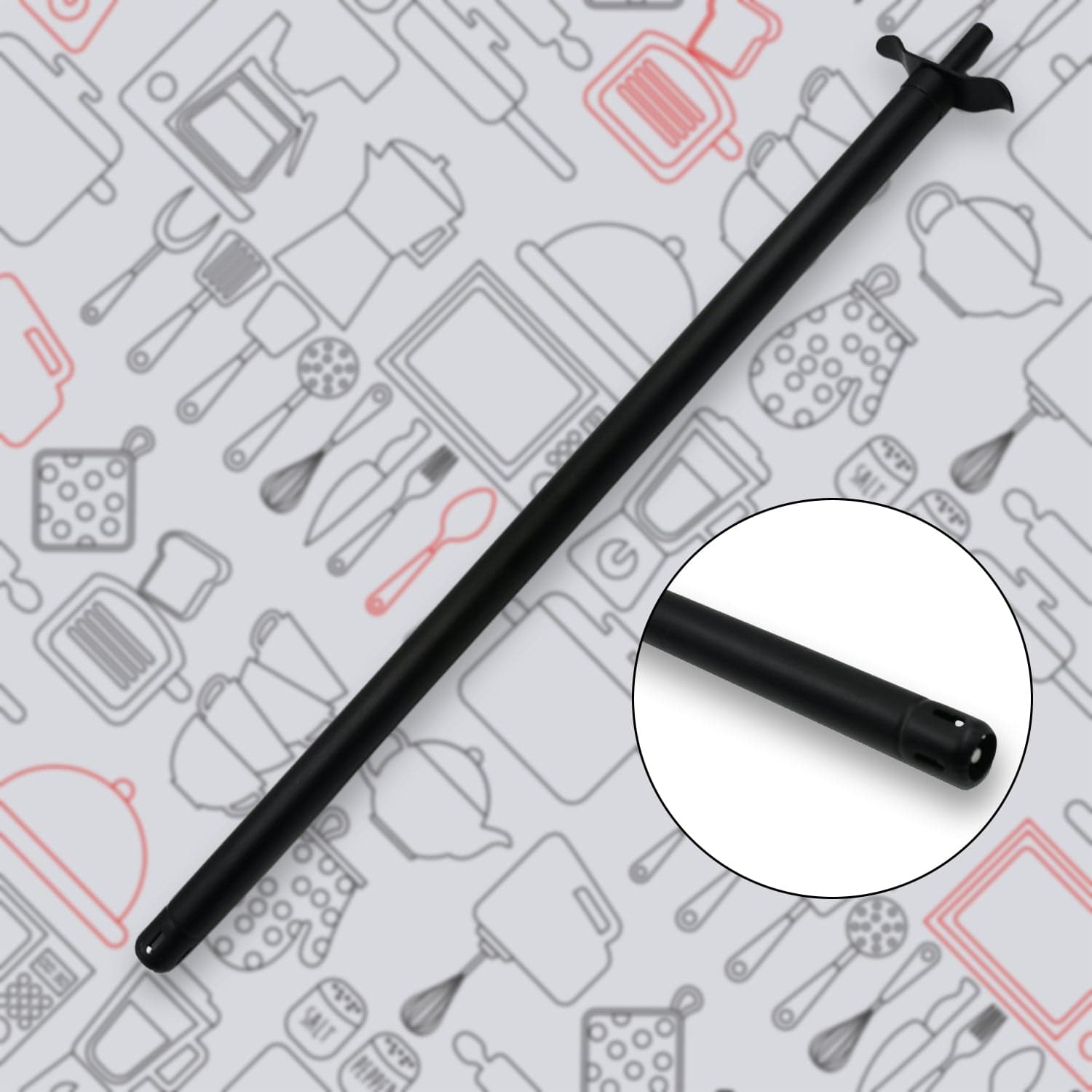 Big Stainless Steel Gas Lighter, Long Spark Unbreakable Lighter for Kitchen Stove (46 cm) thumbnail 3