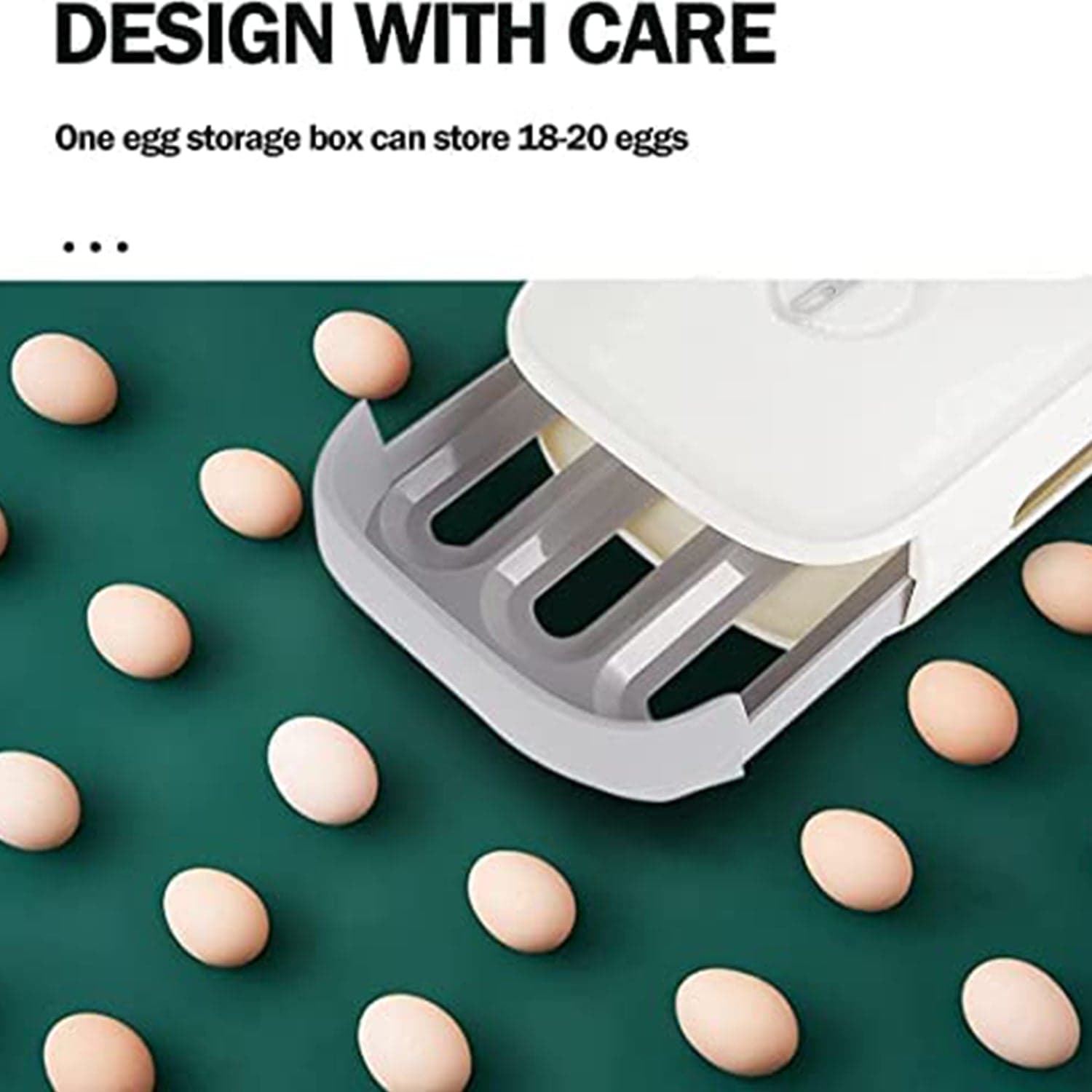 Egg Storage Box Plastic Egg Drawer (1 Pc) thumbnail 6