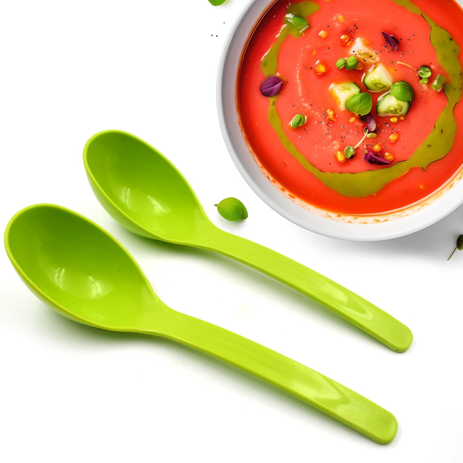 Plastic Spoon Kitchen Multipurpose Serving Ladle For Frying thumbnail 1