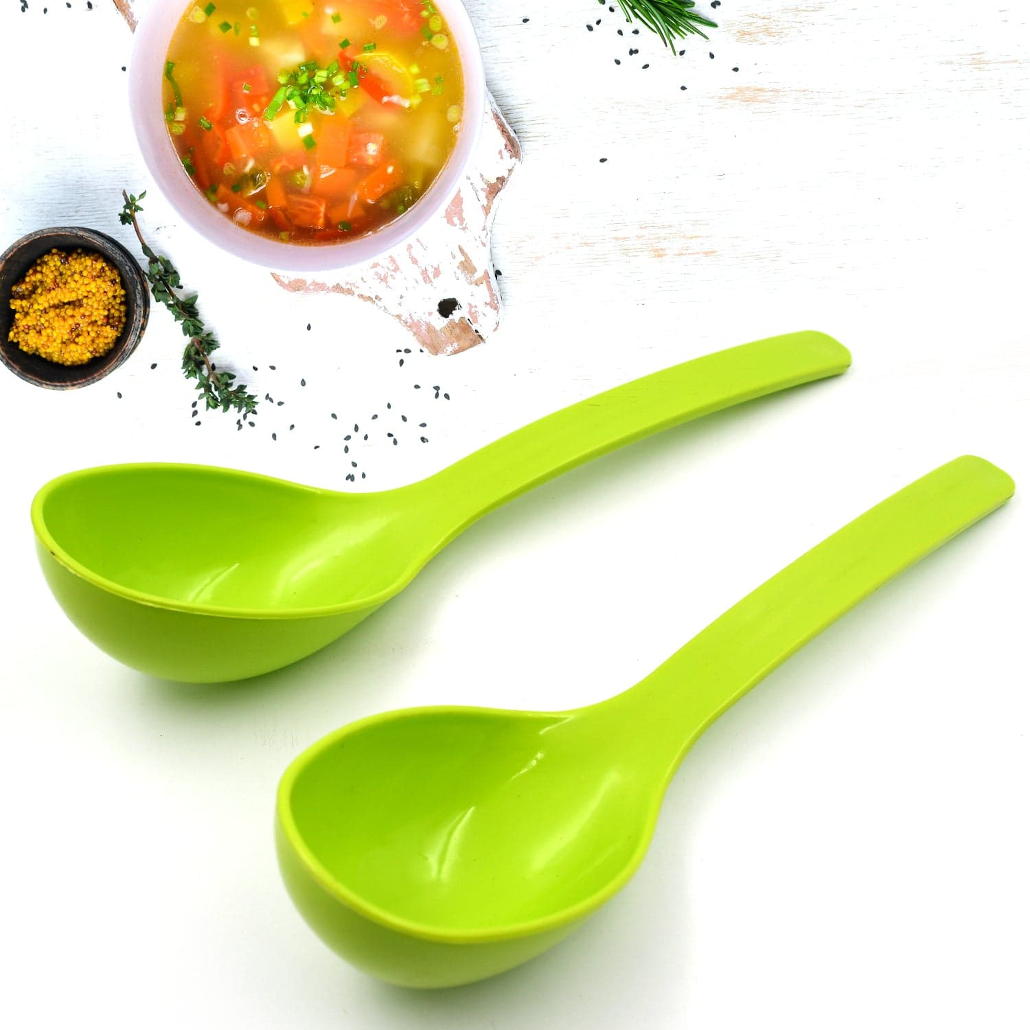 Plastic Spoon Kitchen Multipurpose Serving Ladle For Frying thumbnail 4