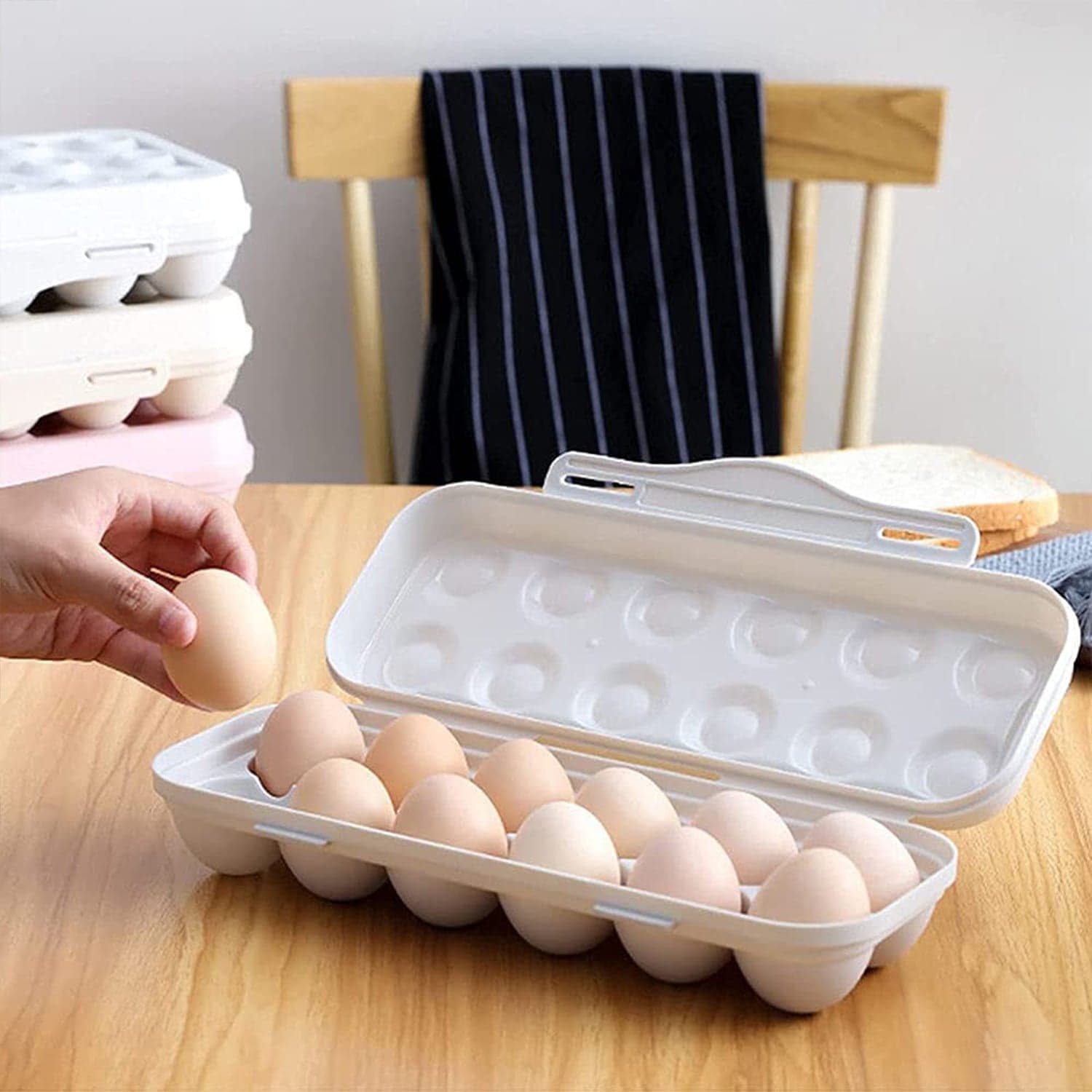 18 Grid Egg Holder Storage thumbnail 3