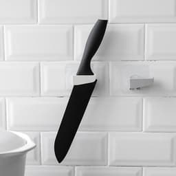 Punch-Free Wall Hanging Knife Holder of Kitchen Storage Rack (1 Pc)