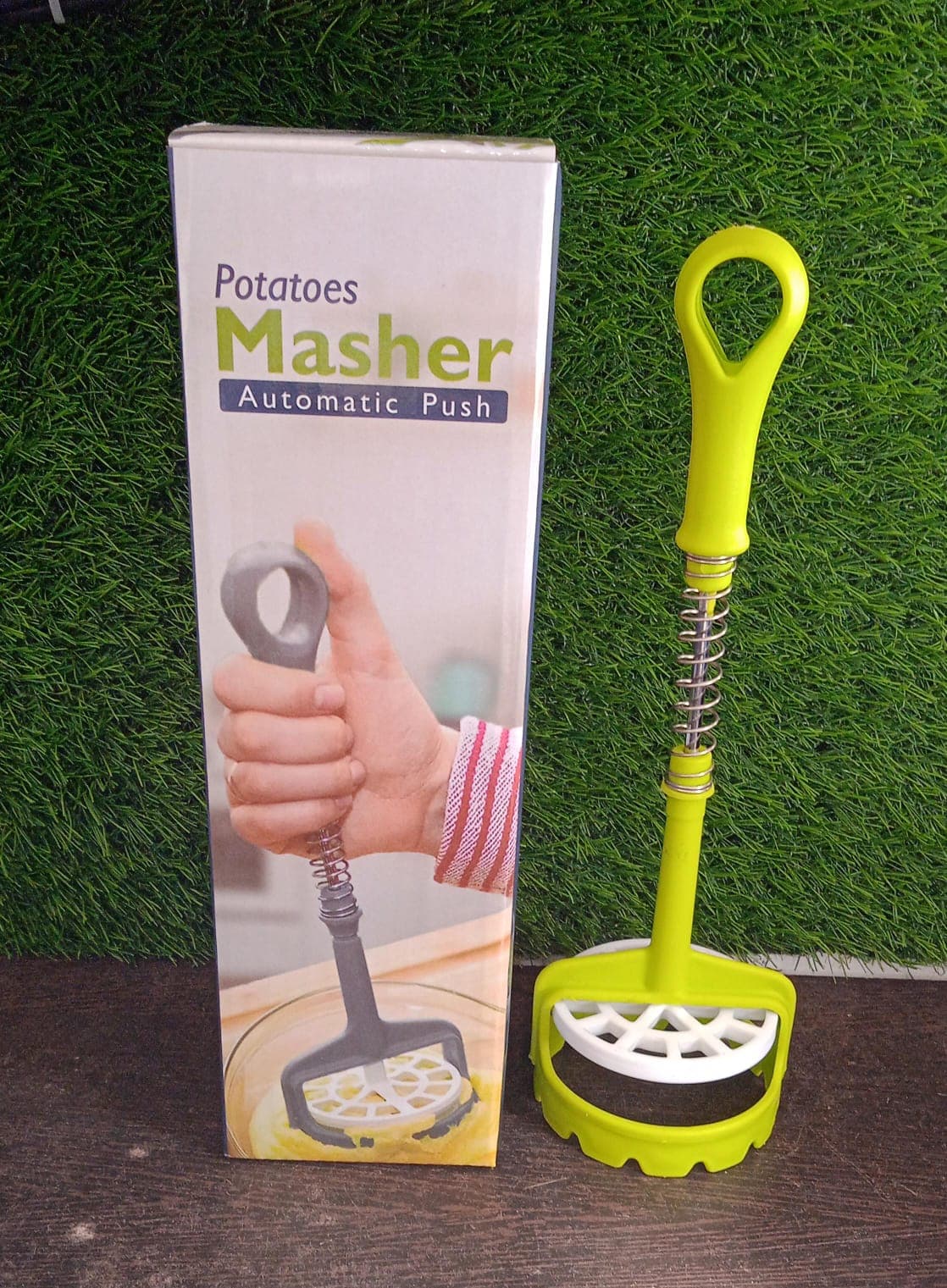 Multi Functional One-Handed Plastic Manual Mashed Potatoes Masher thumbnail 7