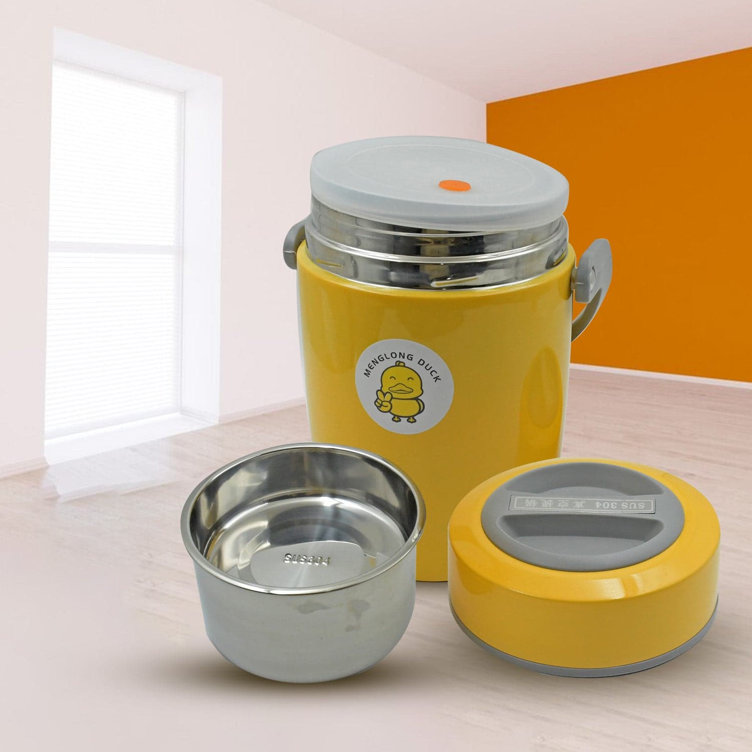 Heavy Leak-Proof Stainless Steel Lunch Box/ Tiffin Box thumbnail 1