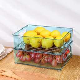 Plastic Refrigerator Organizer Bins