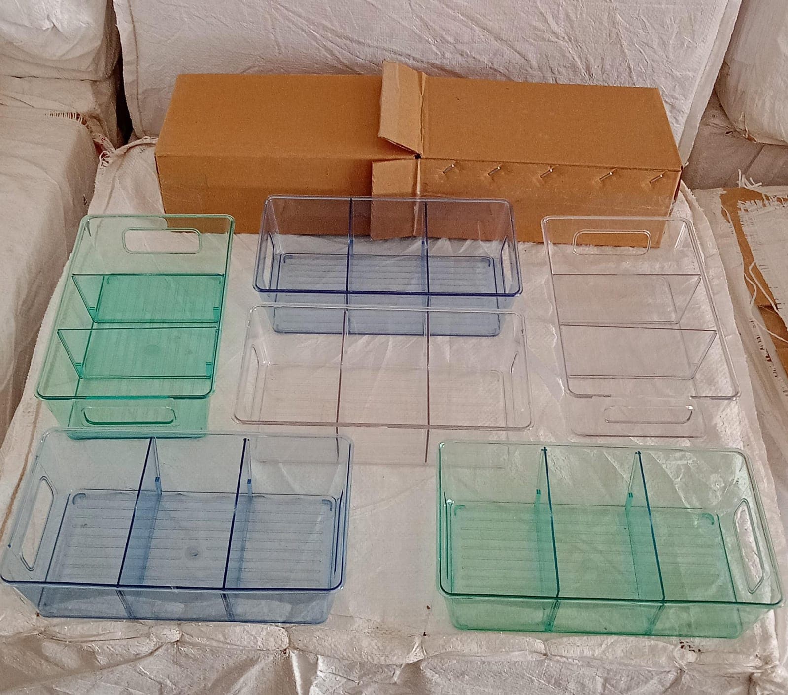 Plastic Refrigerator Organizer Bins thumbnail 11