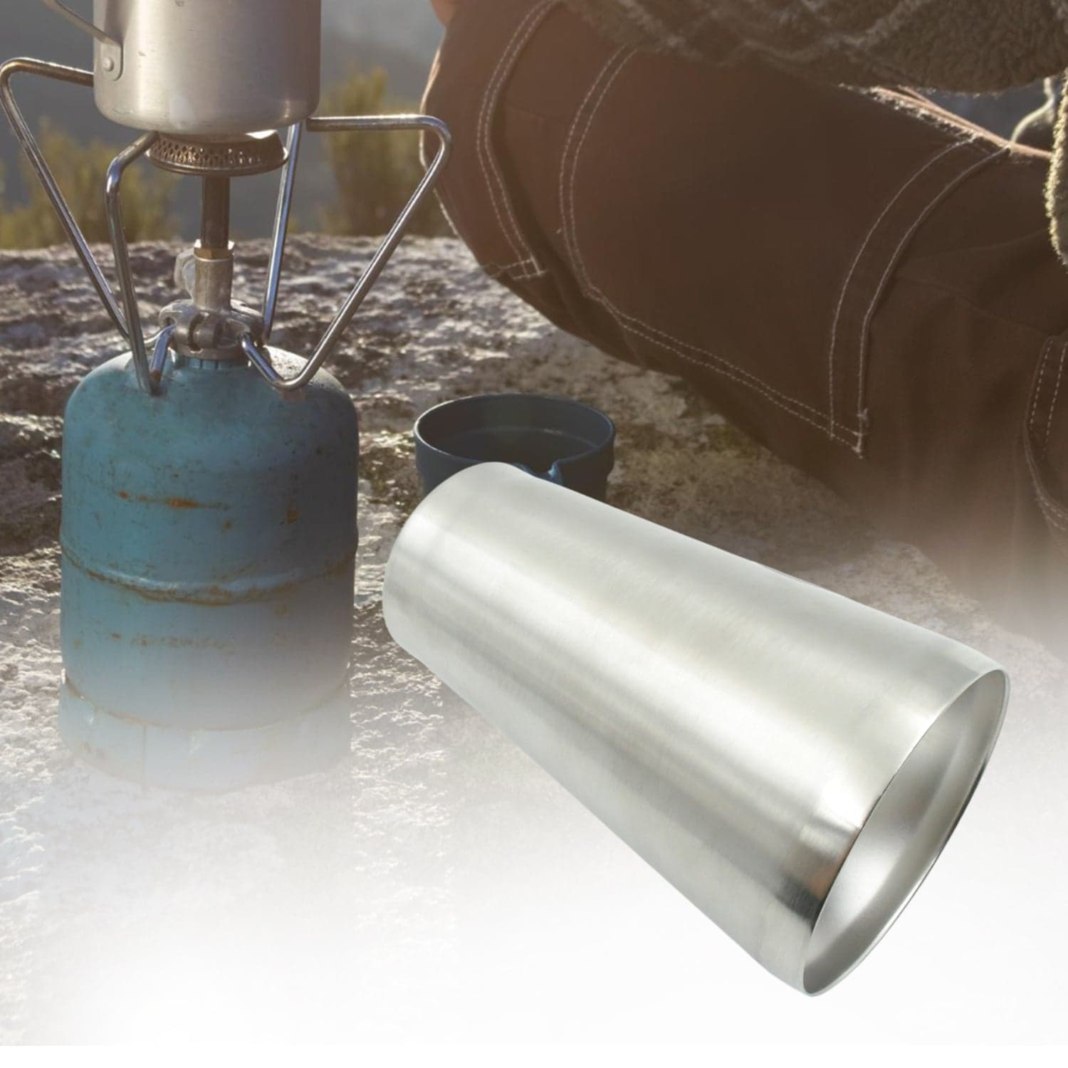 Stainless Steel Vacuum Insulated Travel Mug of Unbreakable Reusable Drinking Glass for Home & Office (1 Pc) thumbnail 6
