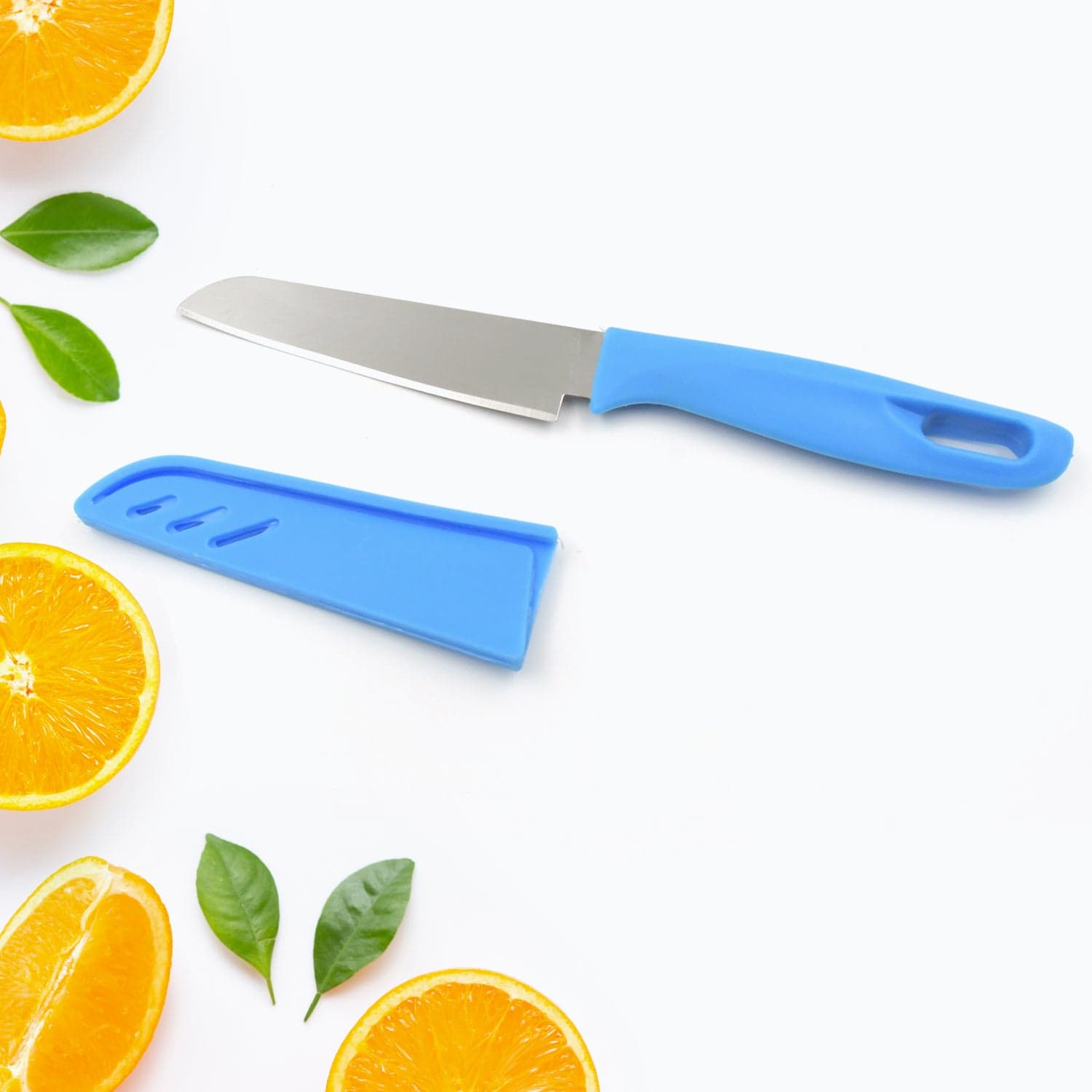 Stainless Steel Knife For Kitchen Use, Knife Set, Knife & Non-Slip Handle With Blade Cover Knife, Fruit, Vegetable,Knife Set (1 Pc) ID-5782 thumbnail 4