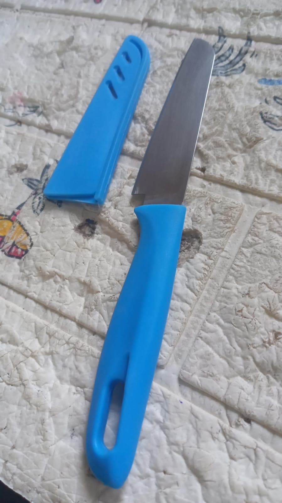 Stainless Steel Knife For Kitchen Use, Knife Set, Knife & Non-Slip Handle With Blade Cover Knife, Fruit, Vegetable,Knife Set (1 Pc) ID-5782 thumbnail 7