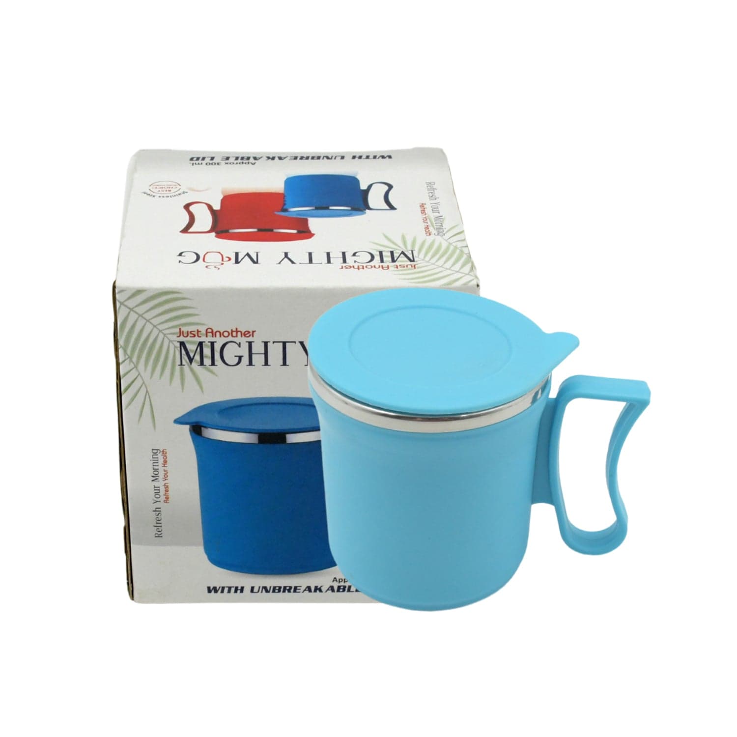 300ml Stainless Steel Mug: Insulated, Leakproof Lid, Hot/Cold Drinks (Mix Color) thumbnail 7