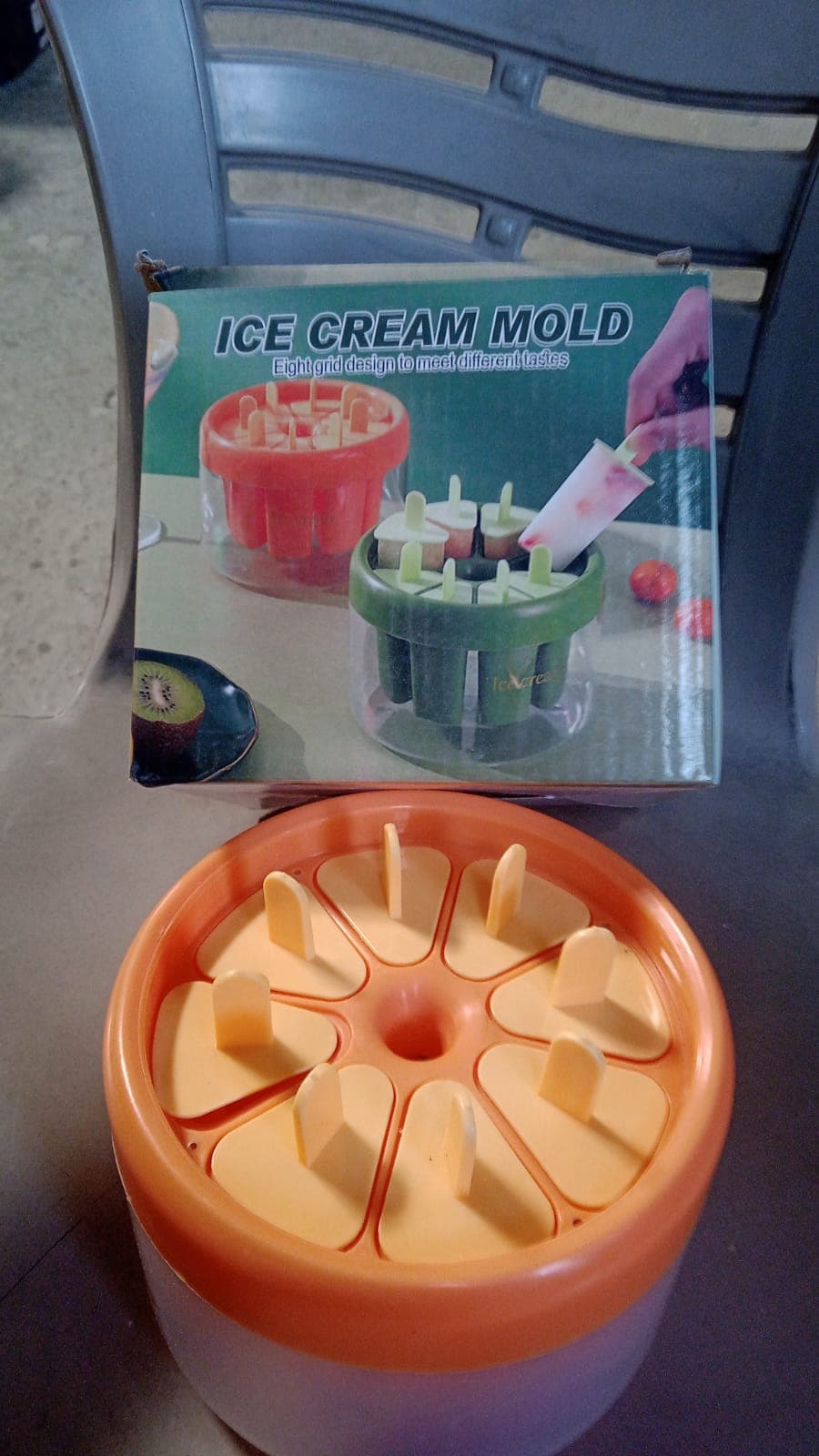 Ice Cream Candy Molds With Sticks Easy Release Summer Party Supplies sicles Candy Molds (8 Candy Mold Maker) thumbnail 8