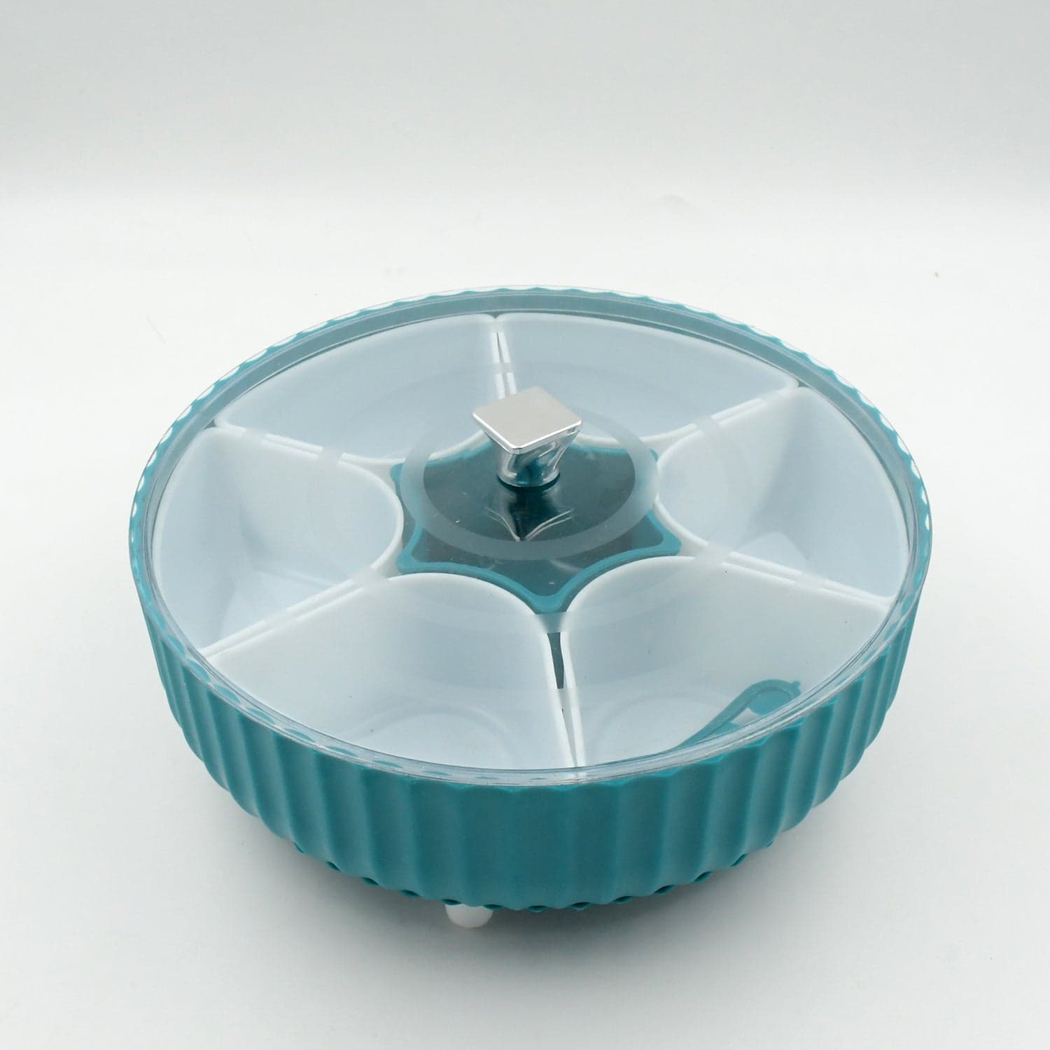 Dry Fruit & Snack Organizer: 360° Revolving Box (7 Compartments, Airtight) thumbnail 3