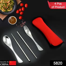 Spoon Fork N Chopsticks Set