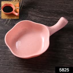 Mini Flower Shaped Sauce Dish With Handle