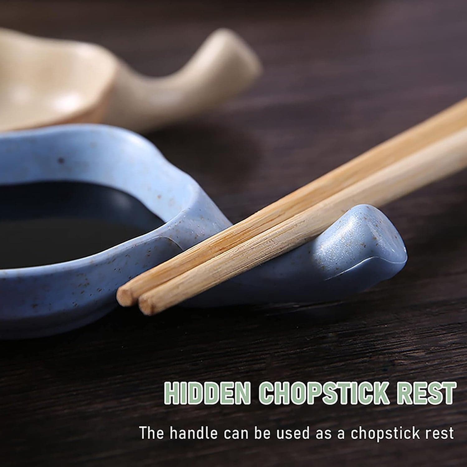 Mini Flower Shaped Sauce Dish With Handle thumbnail 5