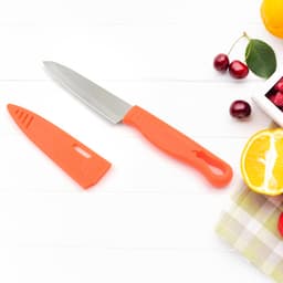 Stainless Steel Knife For Kitchen Use, Knife Set, Knife & Non-Slip Handle With Blade Cover Knife, Fruit, Vegetable,Knife Set (1 Pc) ID-5832