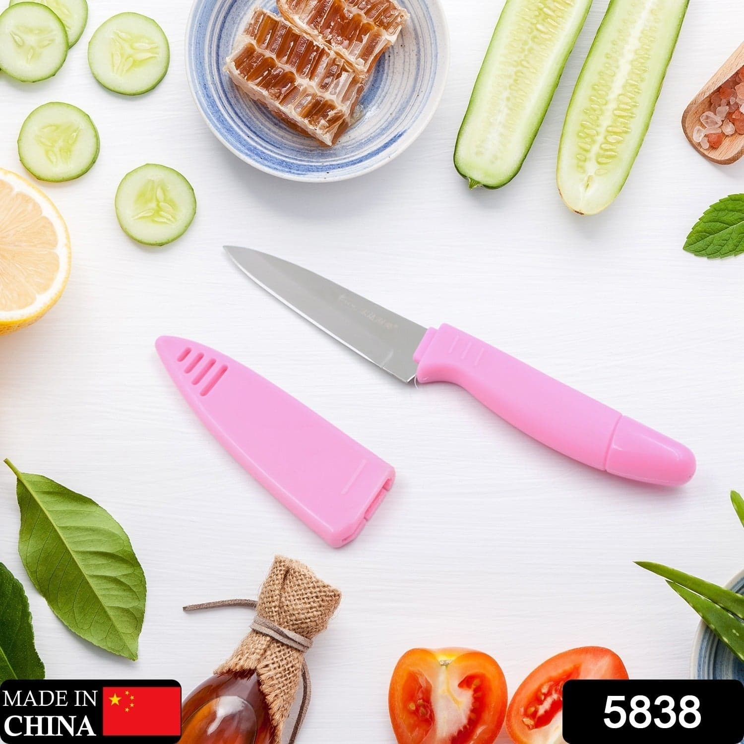 Sharp Fruit Knife (Stainless Steel, Comfortable Grip): 1 Pc thumbnail 2