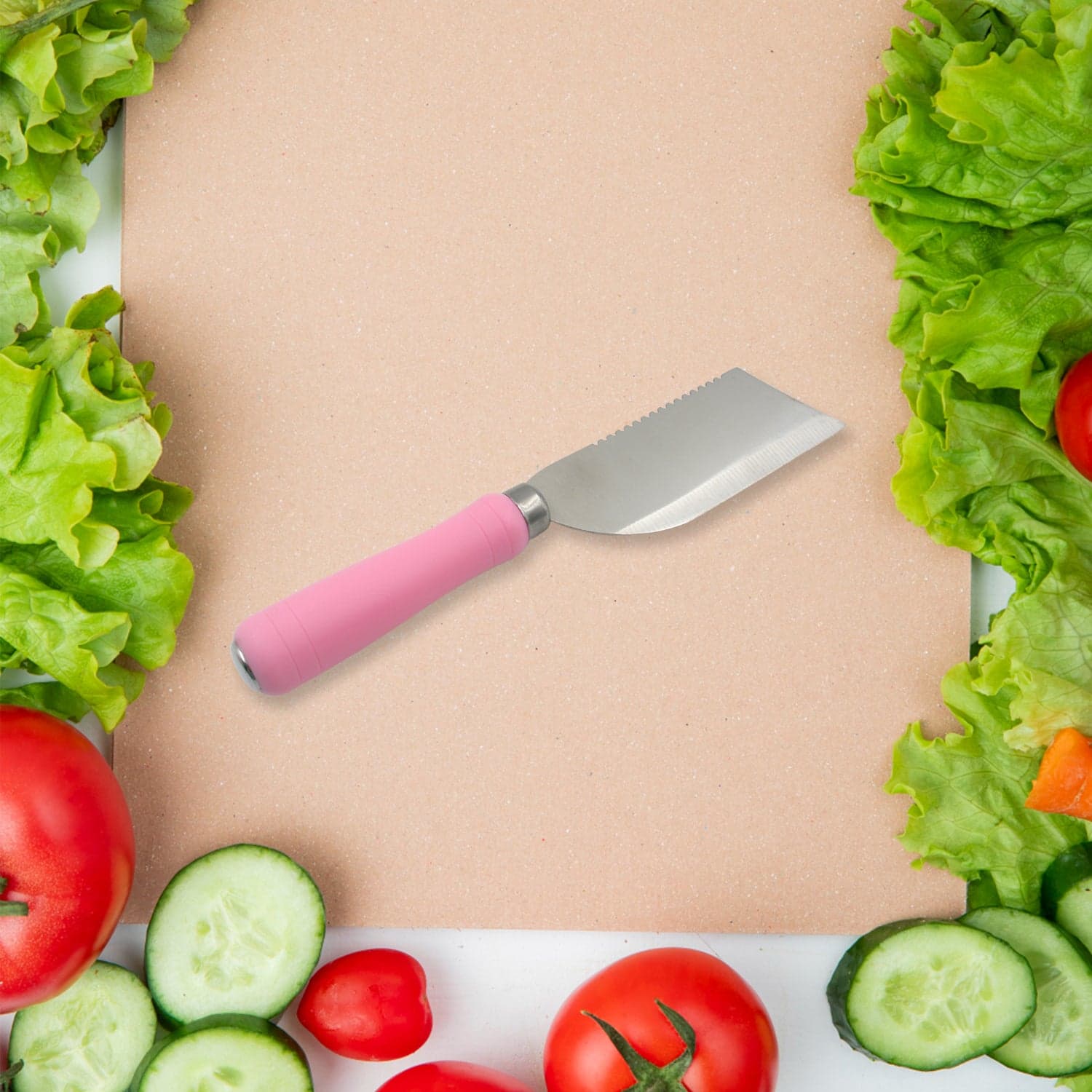 Stainless Steel Knife For Kitchen Use, Knife Set, Knife & Non-Slip Handle With Blade Cover Knife, Fruit, Vegetable,Knife Set (Mix Design 1 Pc) thumbnail 5